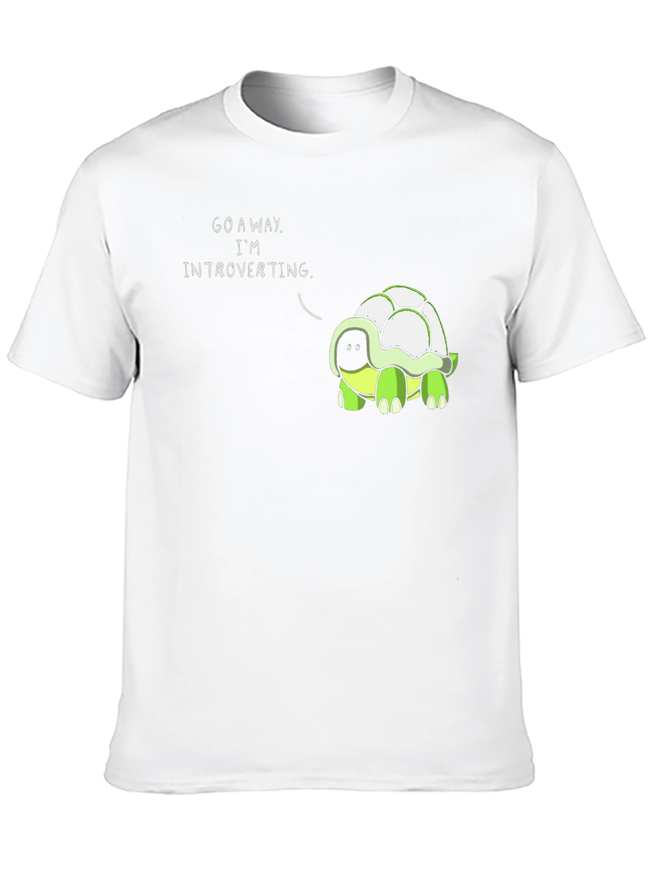Introvert Turtle Graphic Tee