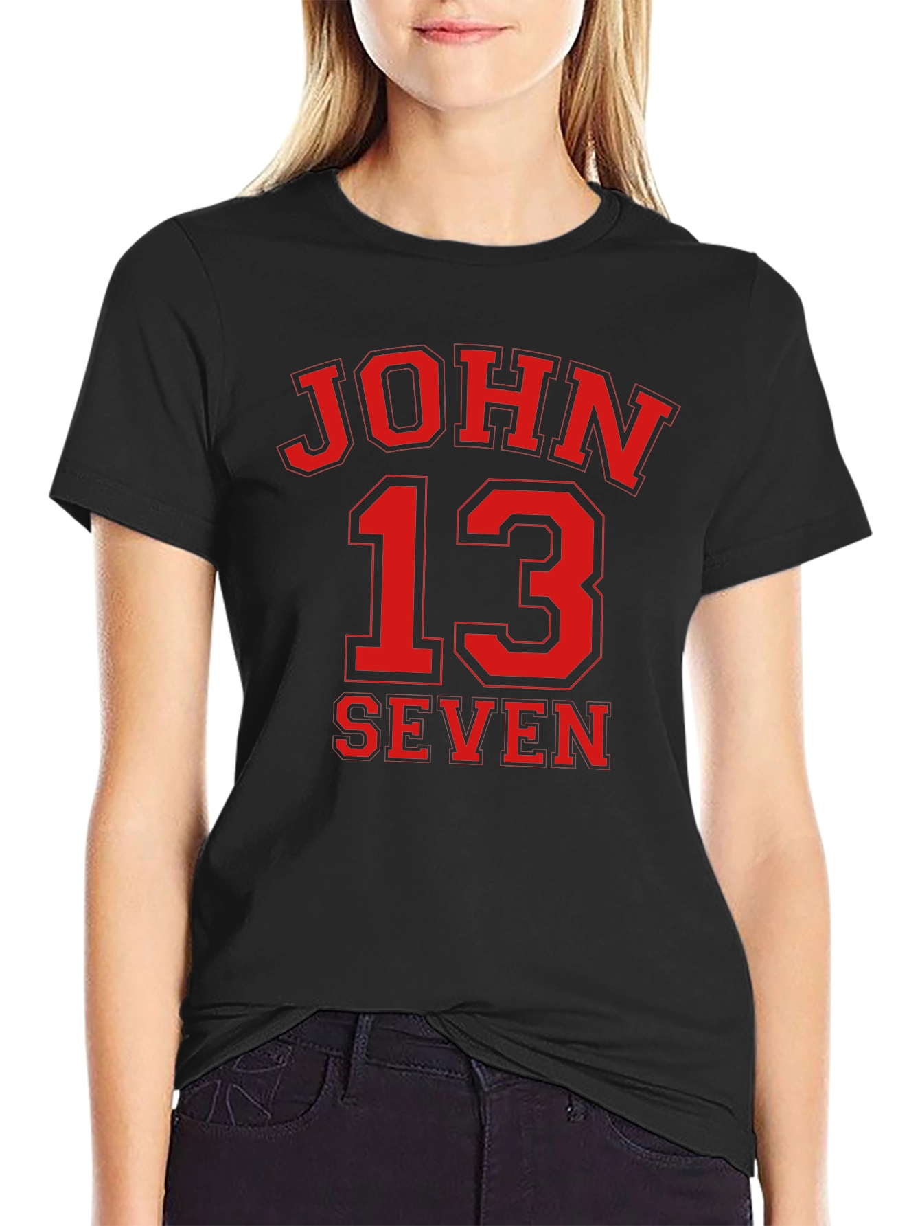 John 13:7 Graphic Tee - Black T-Shirt