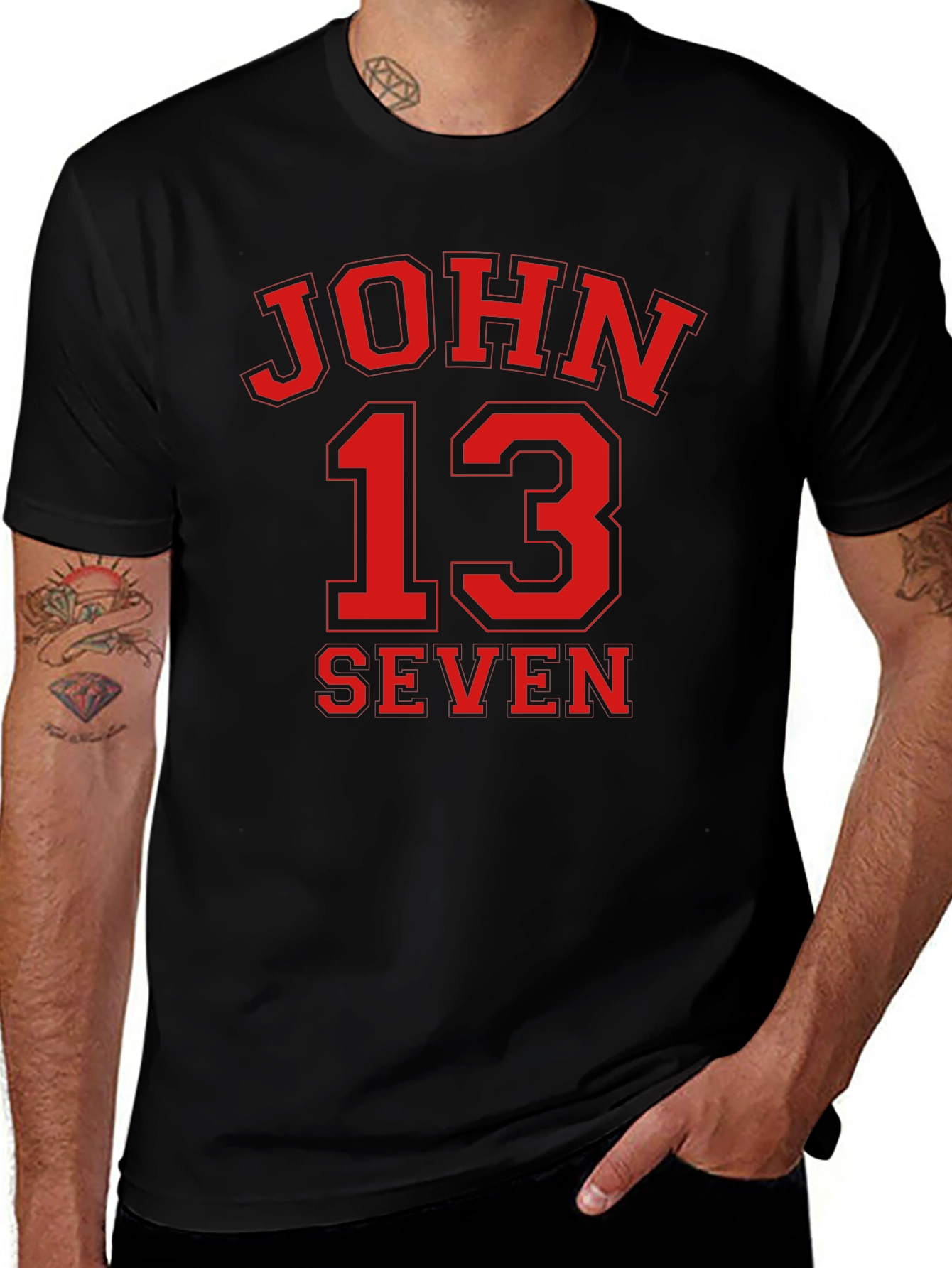 John 13:7 Graphic Tee - Black T-Shirt