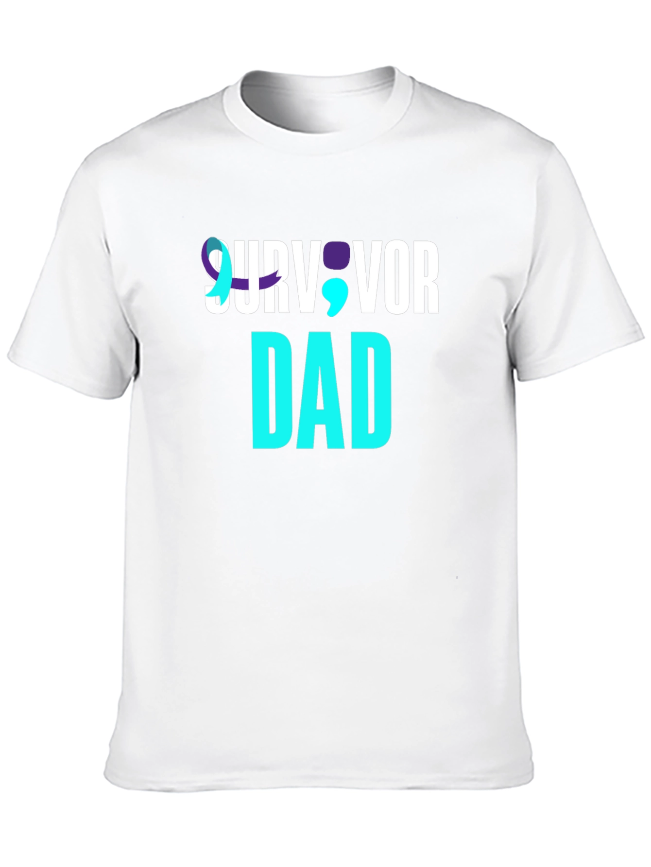 Survivor Dad T-Shirt Mental Health Awareness Tee