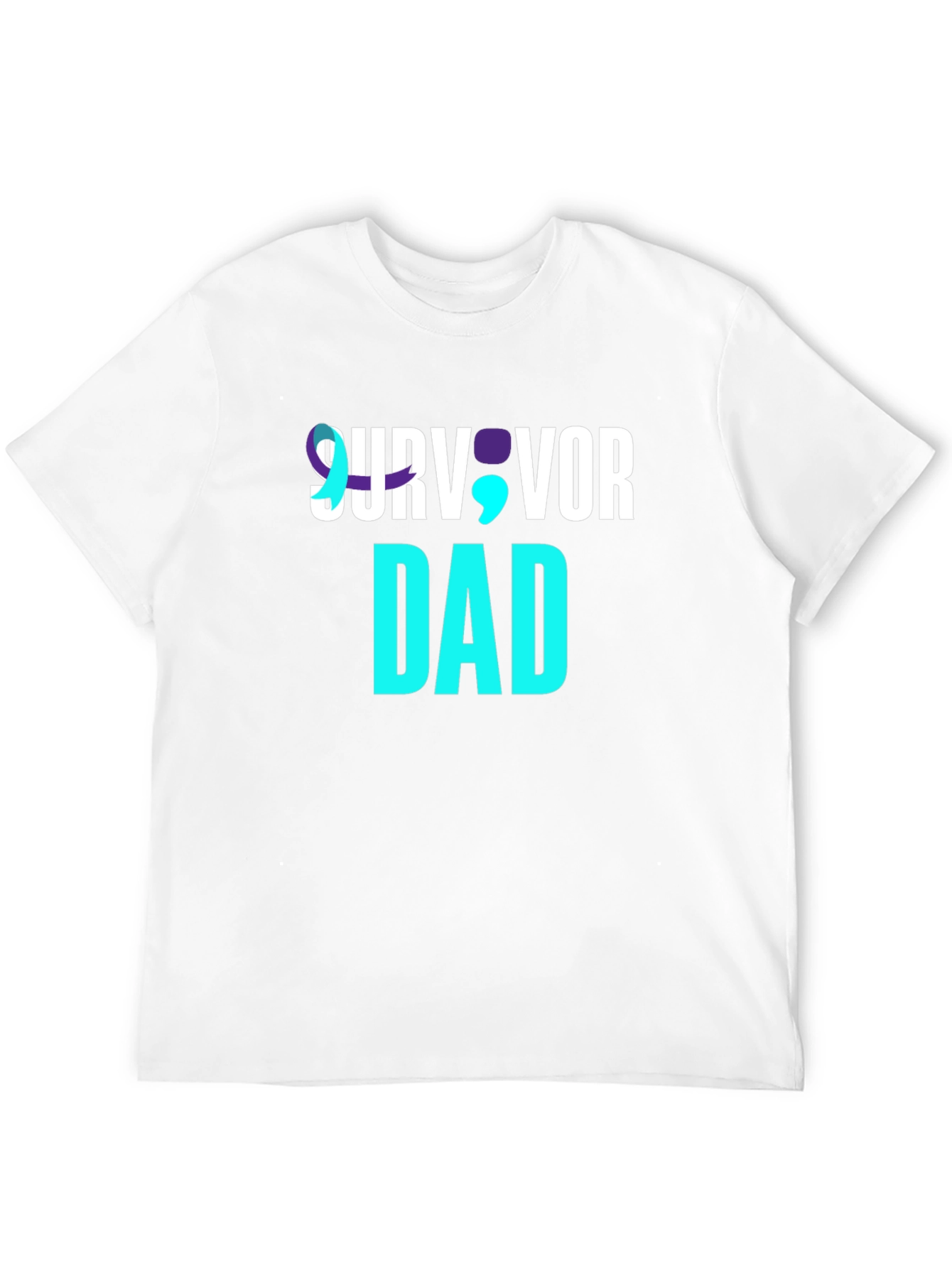 Survivor Dad T-Shirt Mental Health Awareness Tee