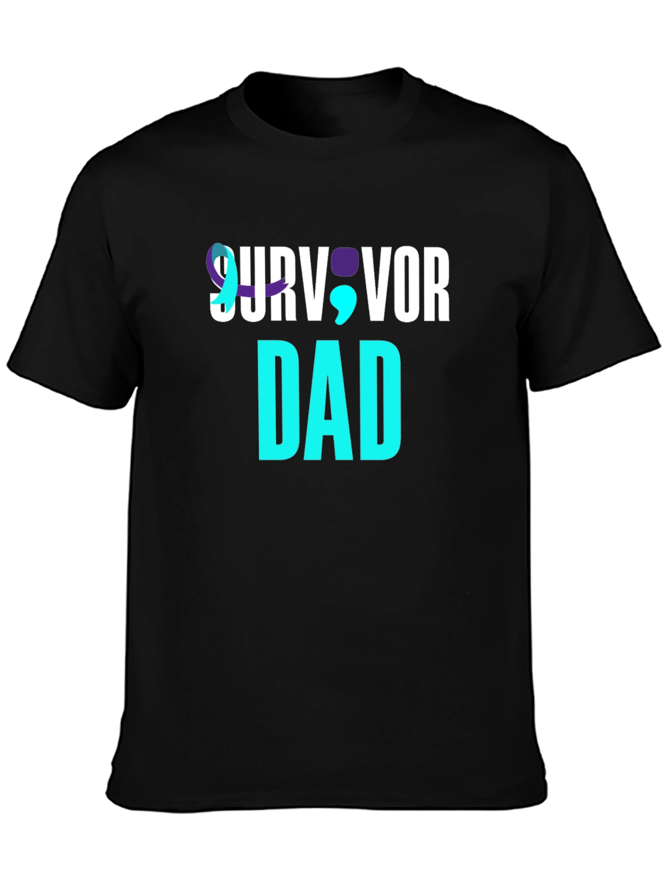 Survivor Dad T-Shirt Mental Health Awareness Tee