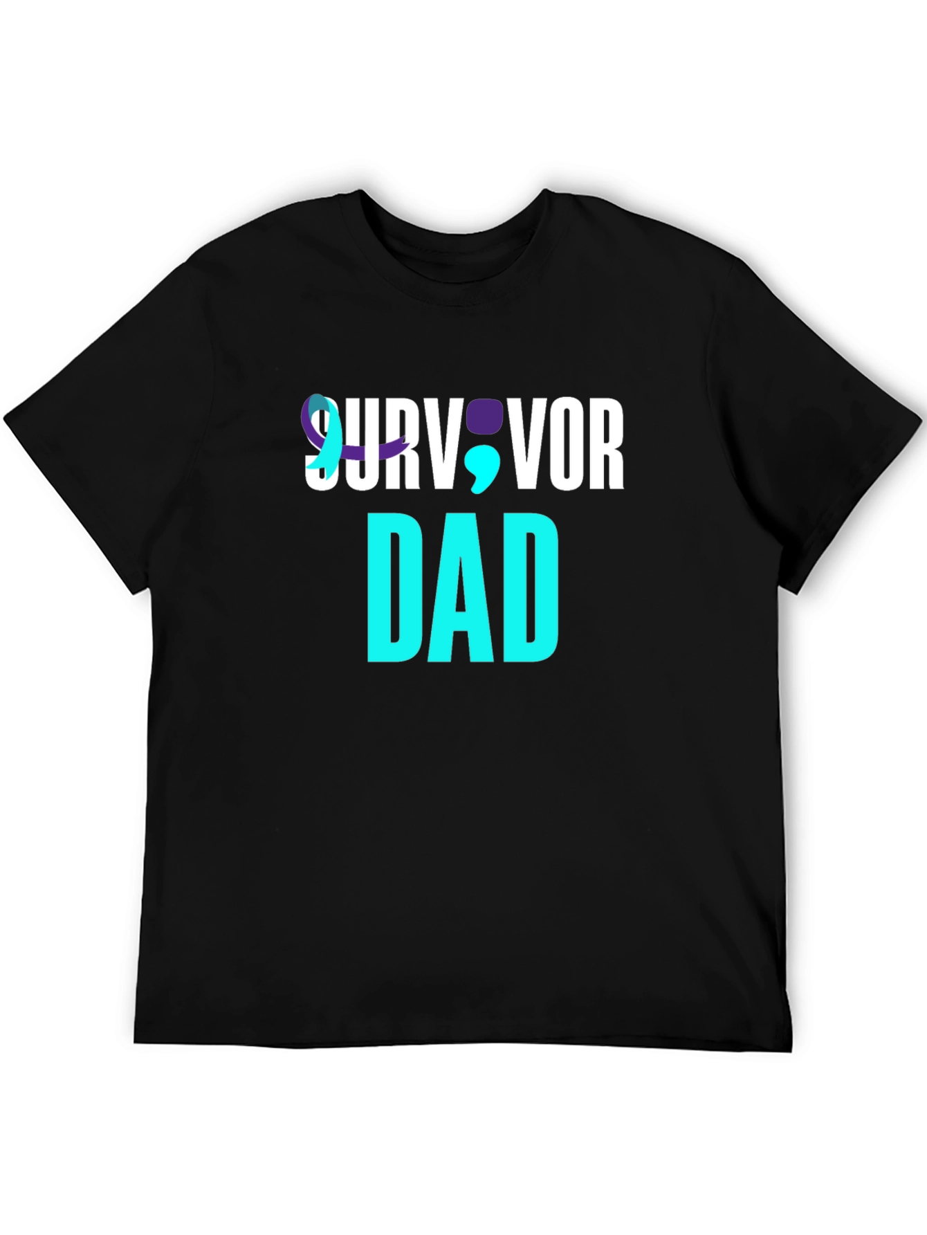 Survivor Dad T-Shirt Mental Health Awareness Tee