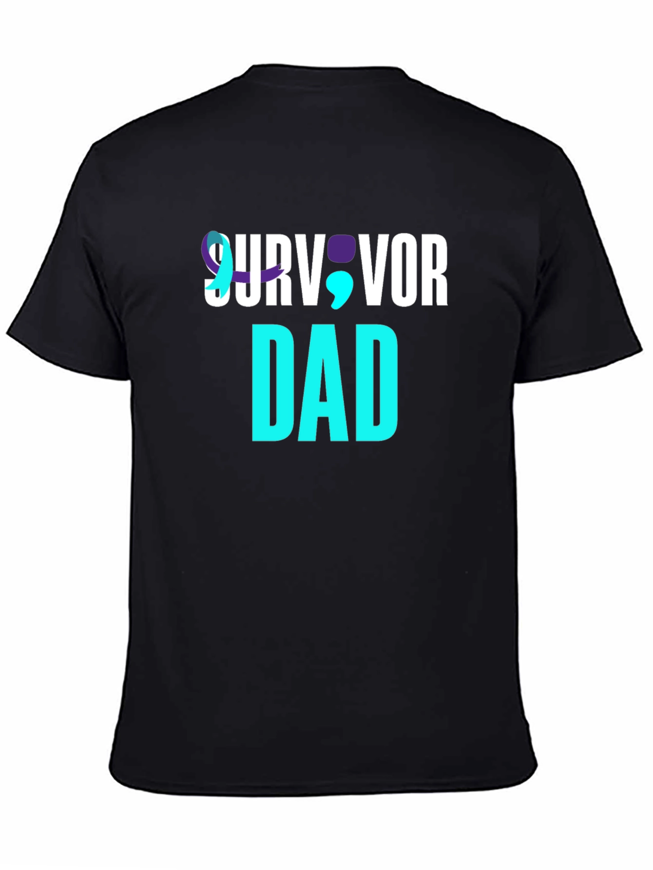 Survivor Dad T-Shirt Mental Health Awareness Tee