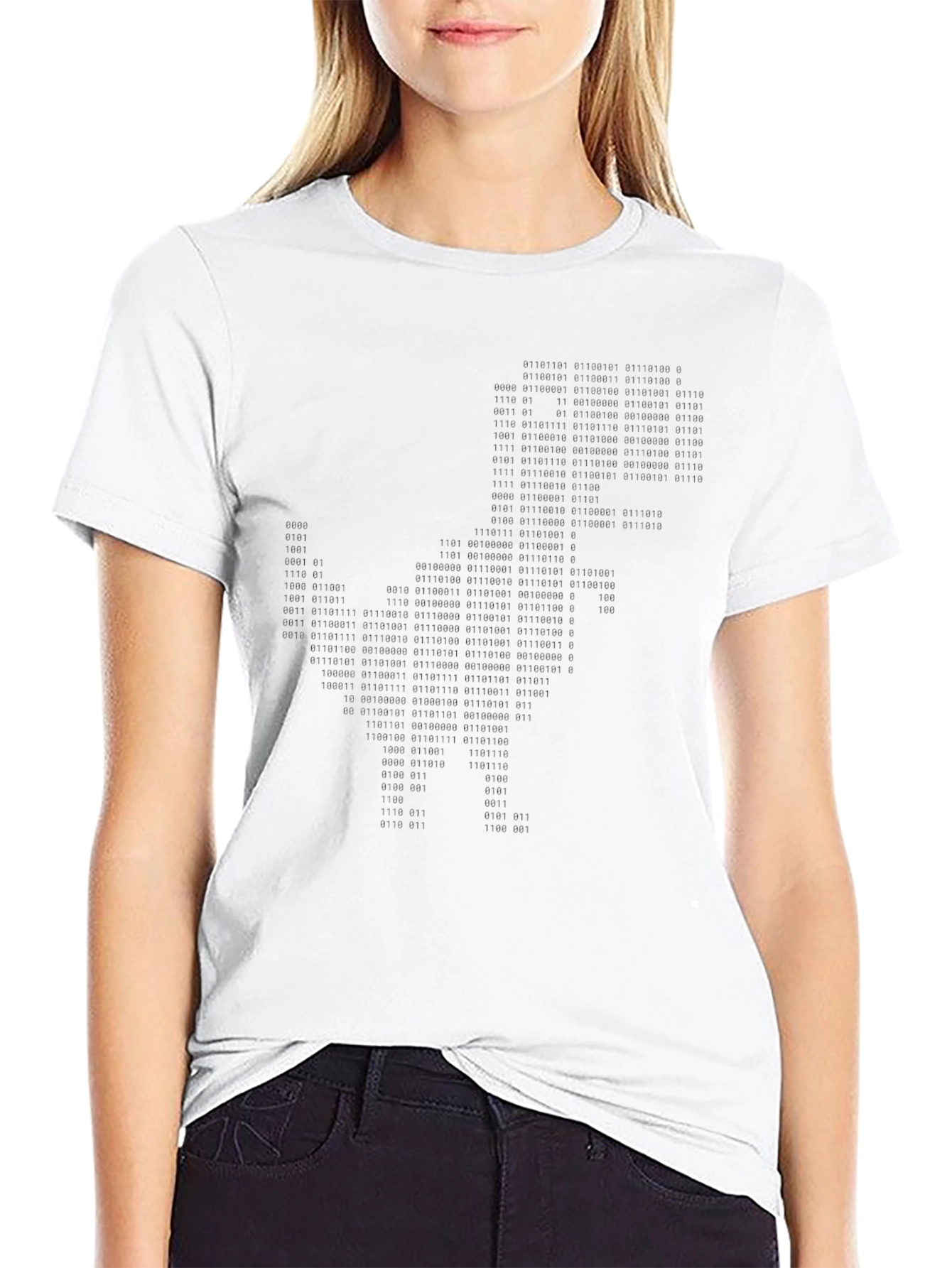Mens Classic Black Crew Neck T-Shirt