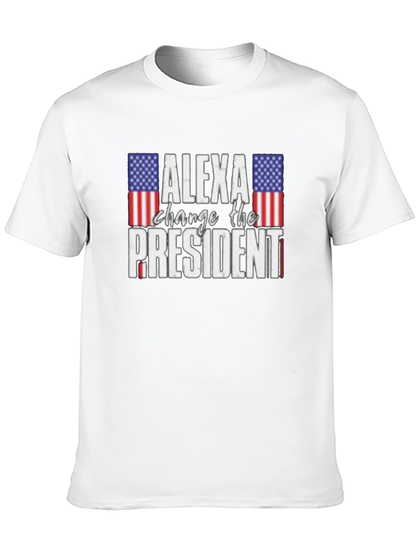Alexa Change The President T-Shirt - Patriotic Humor