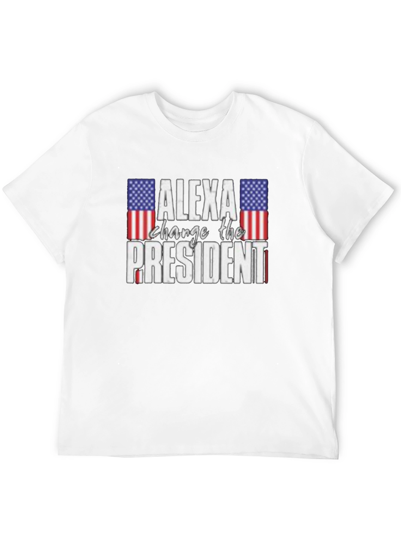 Alexa Change The President T-Shirt - Patriotic Humor