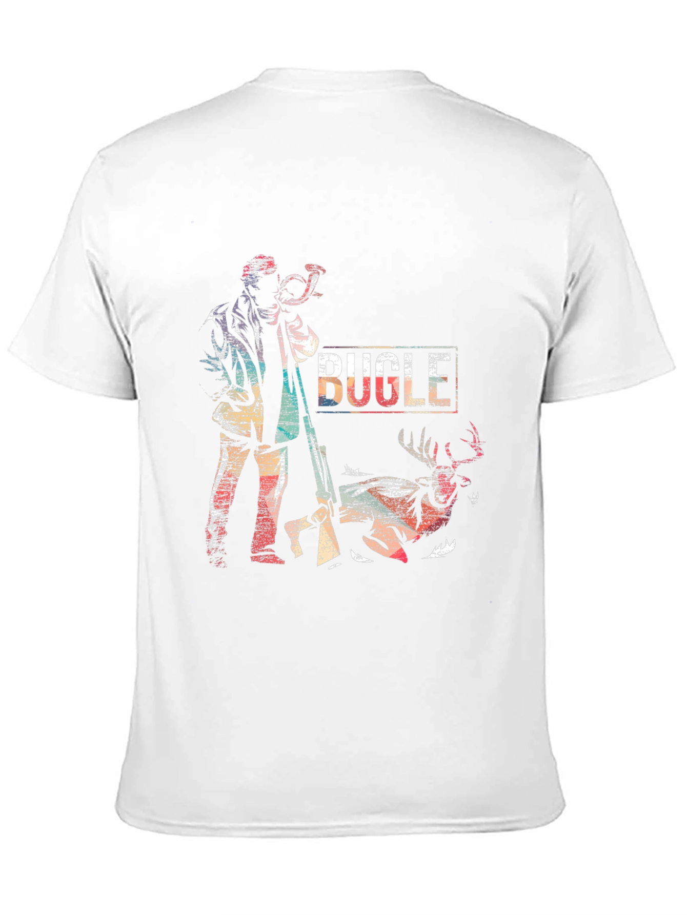 Bugle Hunter T-Shirt - Deer Hunting Season
