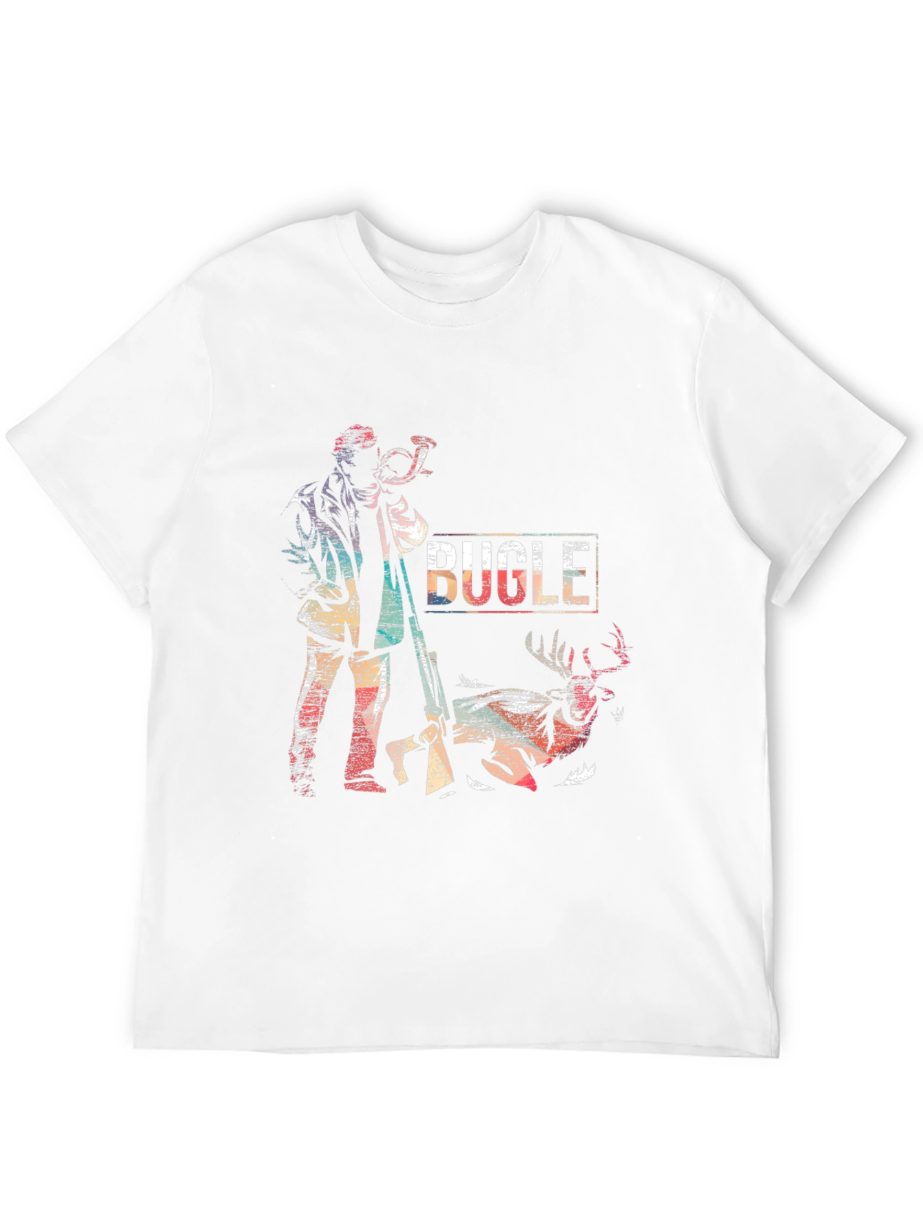 Bugle Hunter T-Shirt - Deer Hunting Season