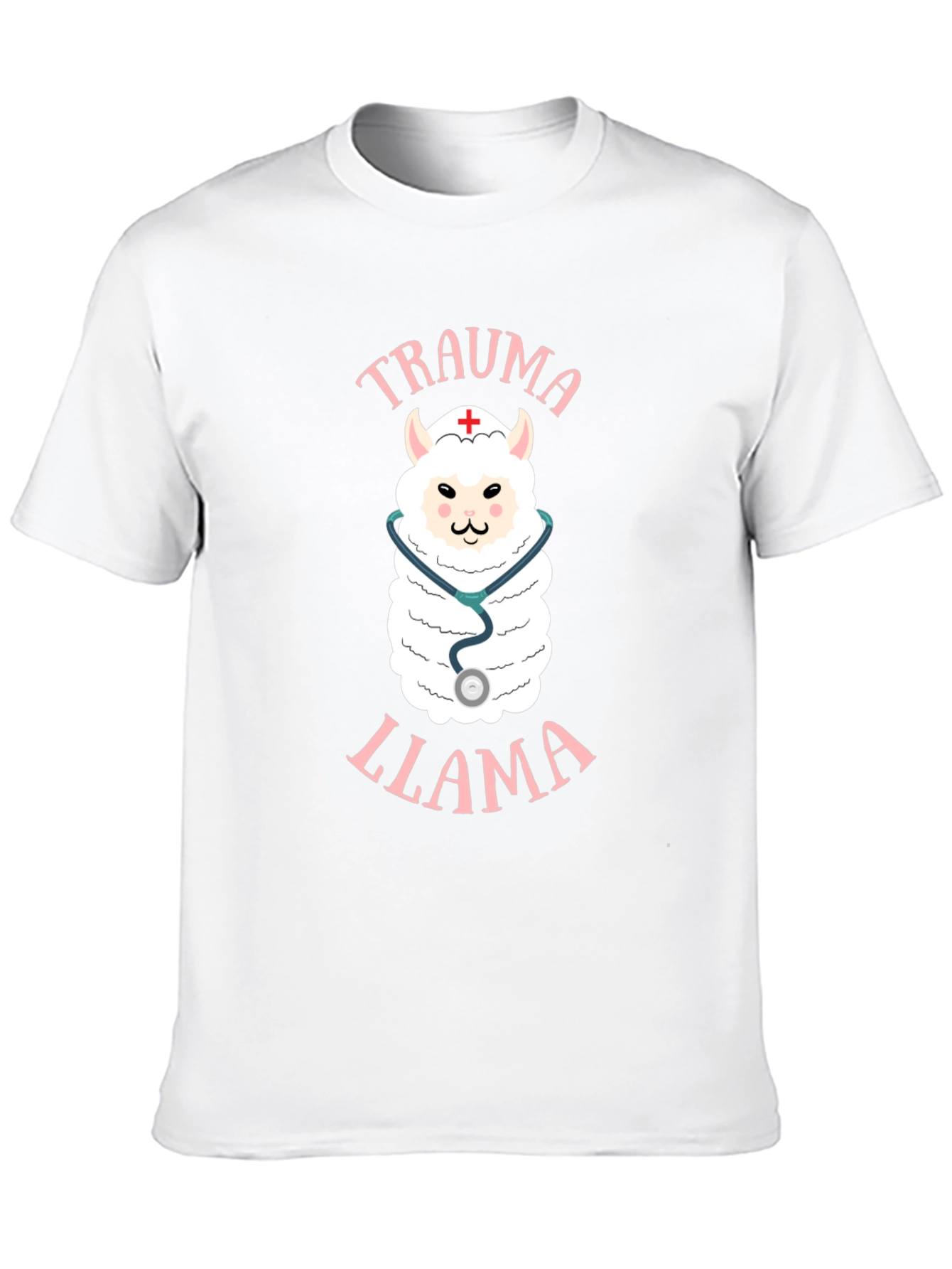 Trauma Llama T-Shirt - Nurse Alpaca Tee