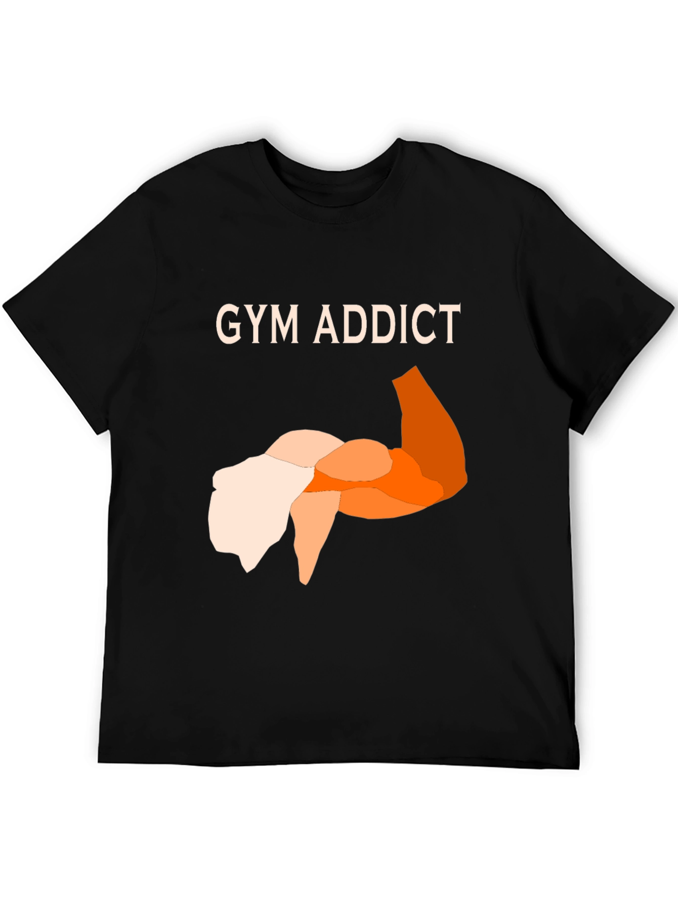 Gym Addict Graphic T-Shirt - Fitness Apparel