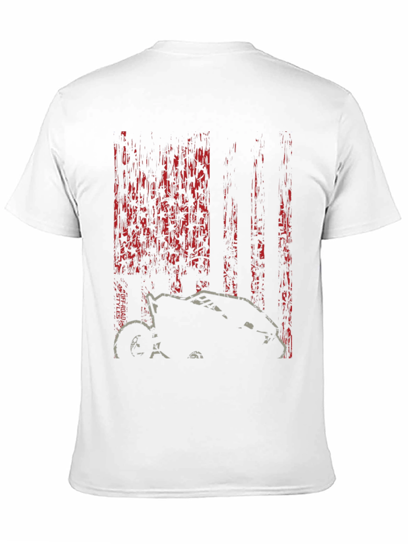 Off-Road Styles Black Graphic T-Shirt