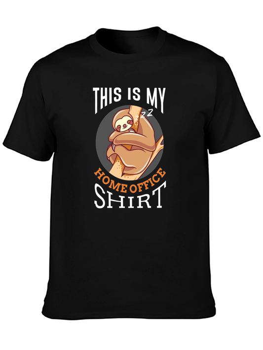 Home Office Sloth T-Shirt