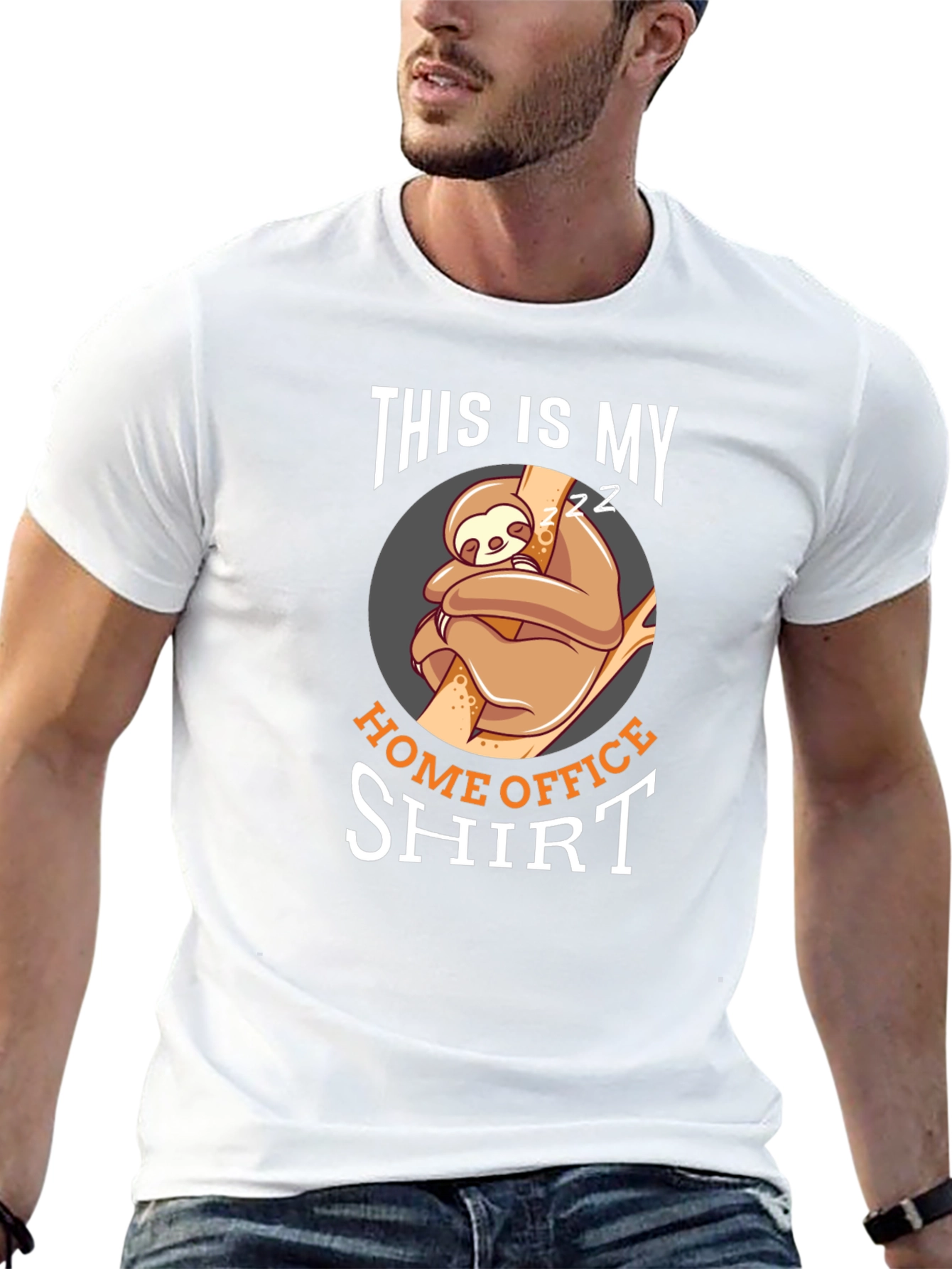Home Office Sloth T-Shirt