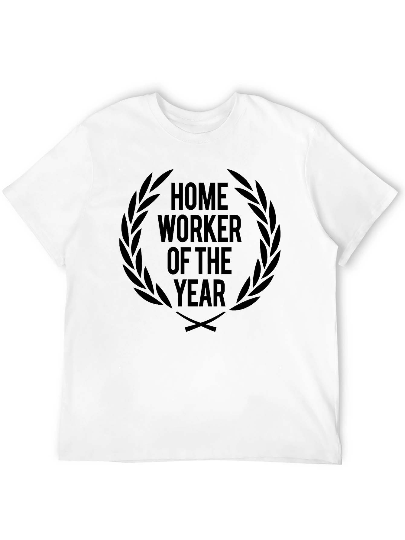 Home Worker of the Year Black T-Shirt