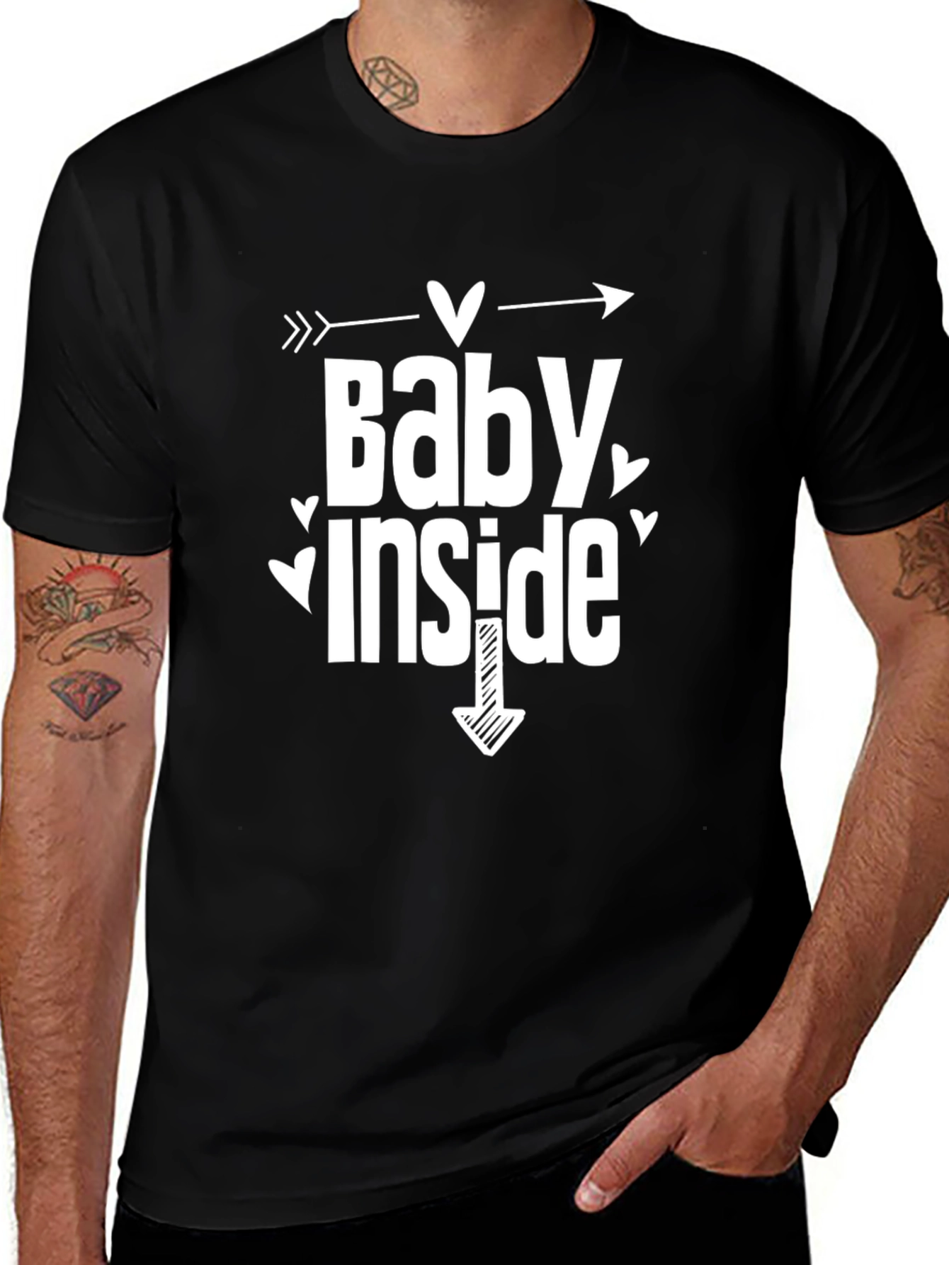 Baby Inside Graphic Tee - Expecting Dad