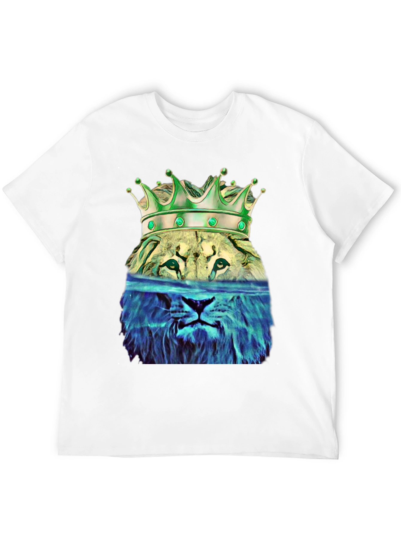 Lion King Graphic Tee - Stylish Mens Black T-Shirt