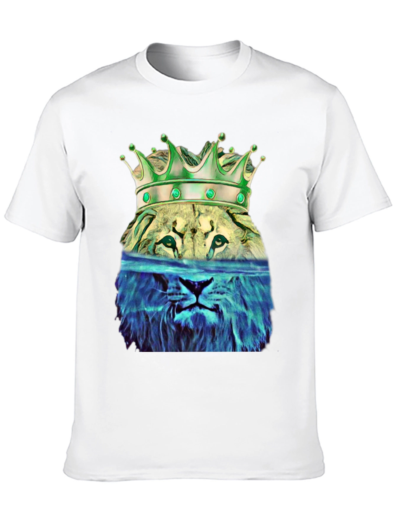 Lion King Graphic Tee - Stylish Mens Black T-Shirt