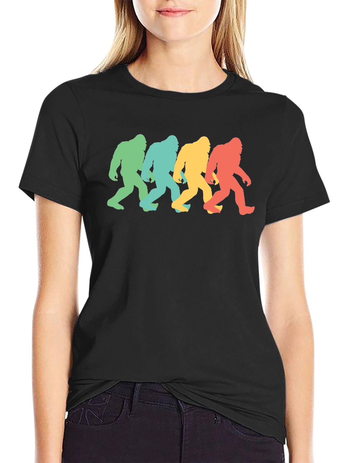 Retro Bigfoot Squad Graphic Tee