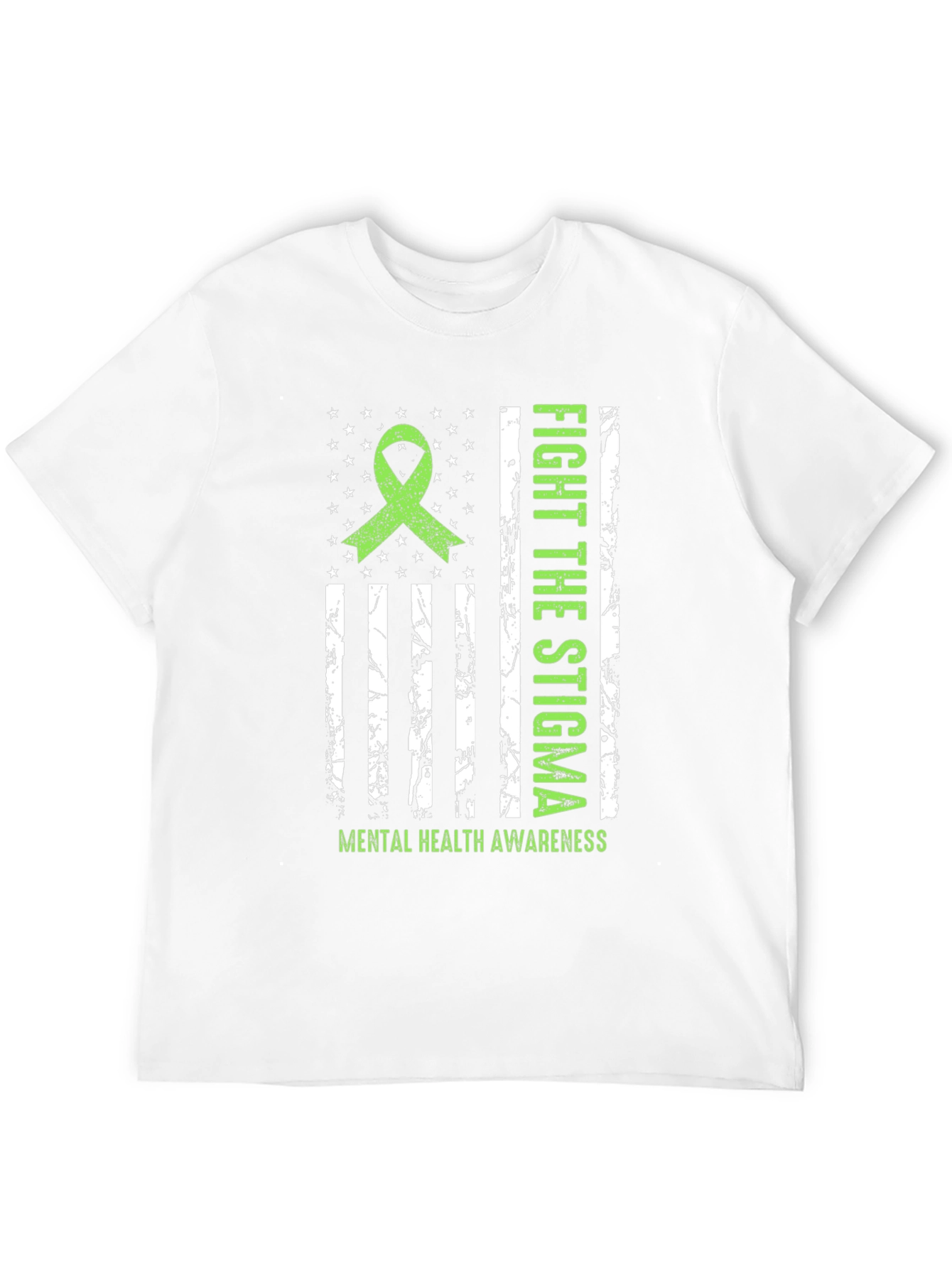 Fight Stigma Mental Health Awareness T-Shirt
