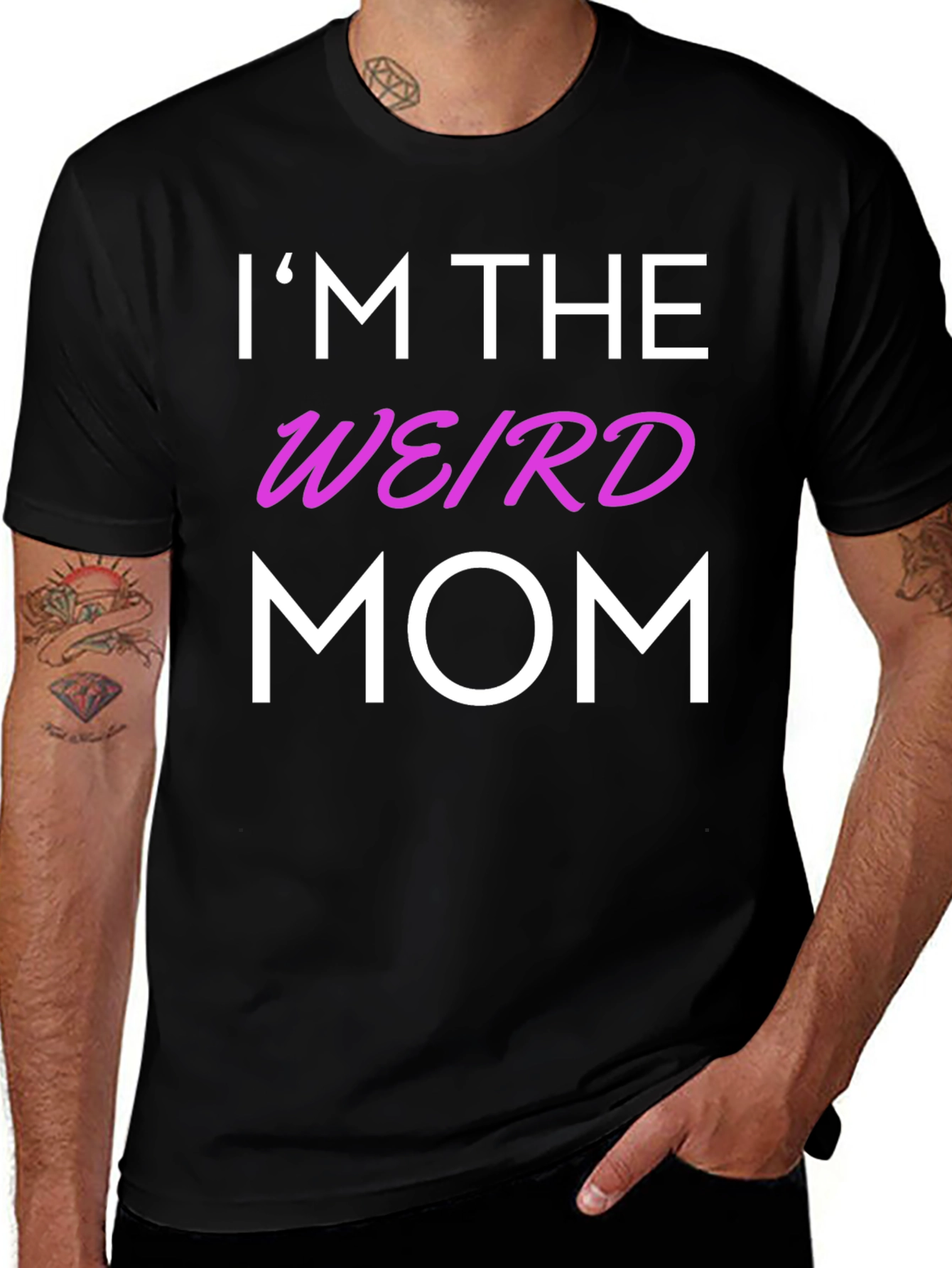 Im The Weird Mom Graphic T-Shirt