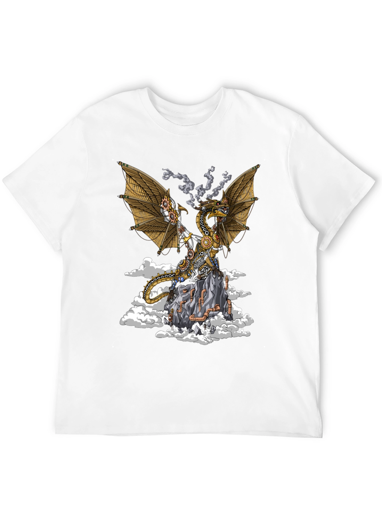 Steampunk Dragon Graphic Tee