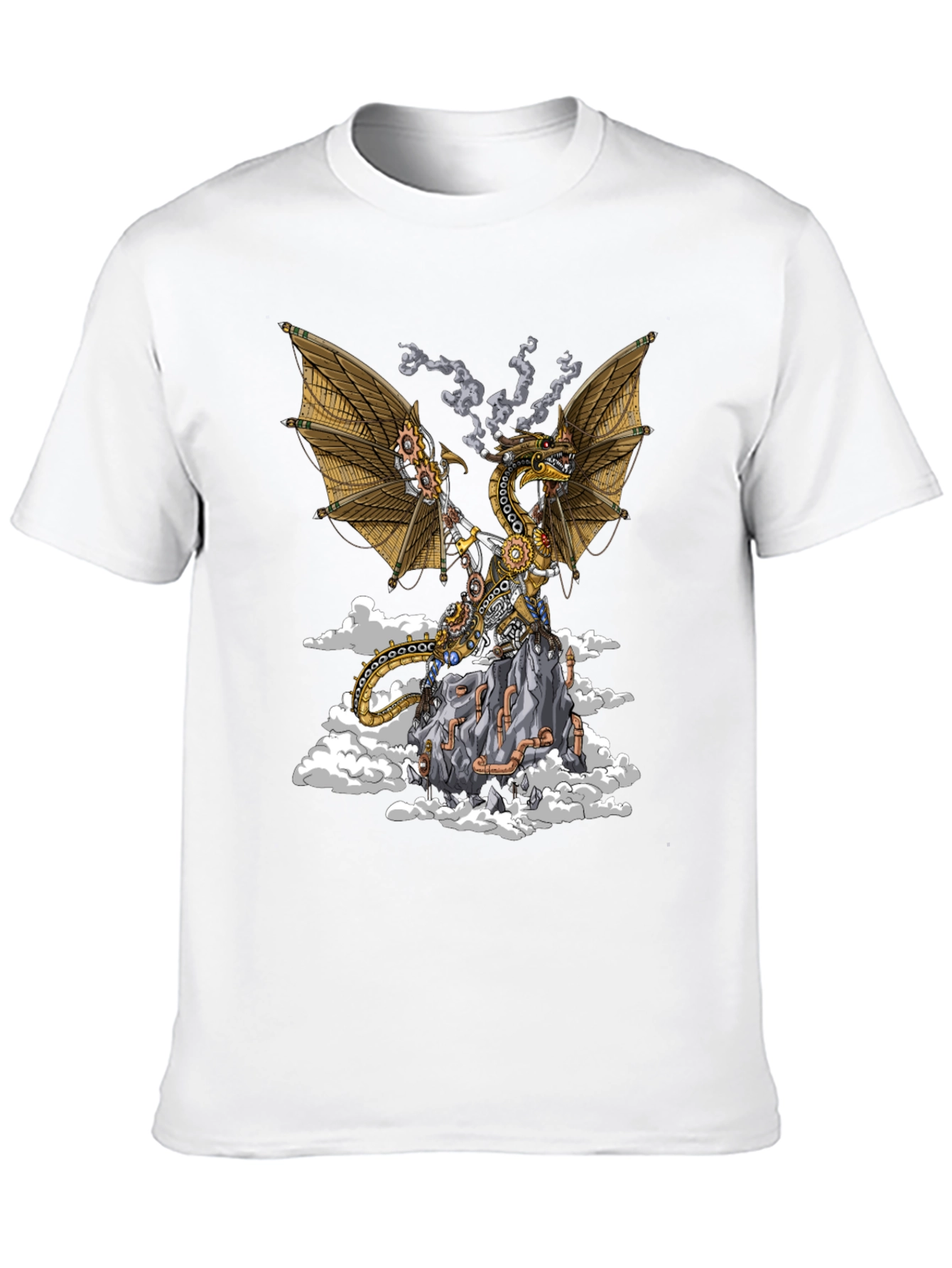 Steampunk Dragon Graphic Tee