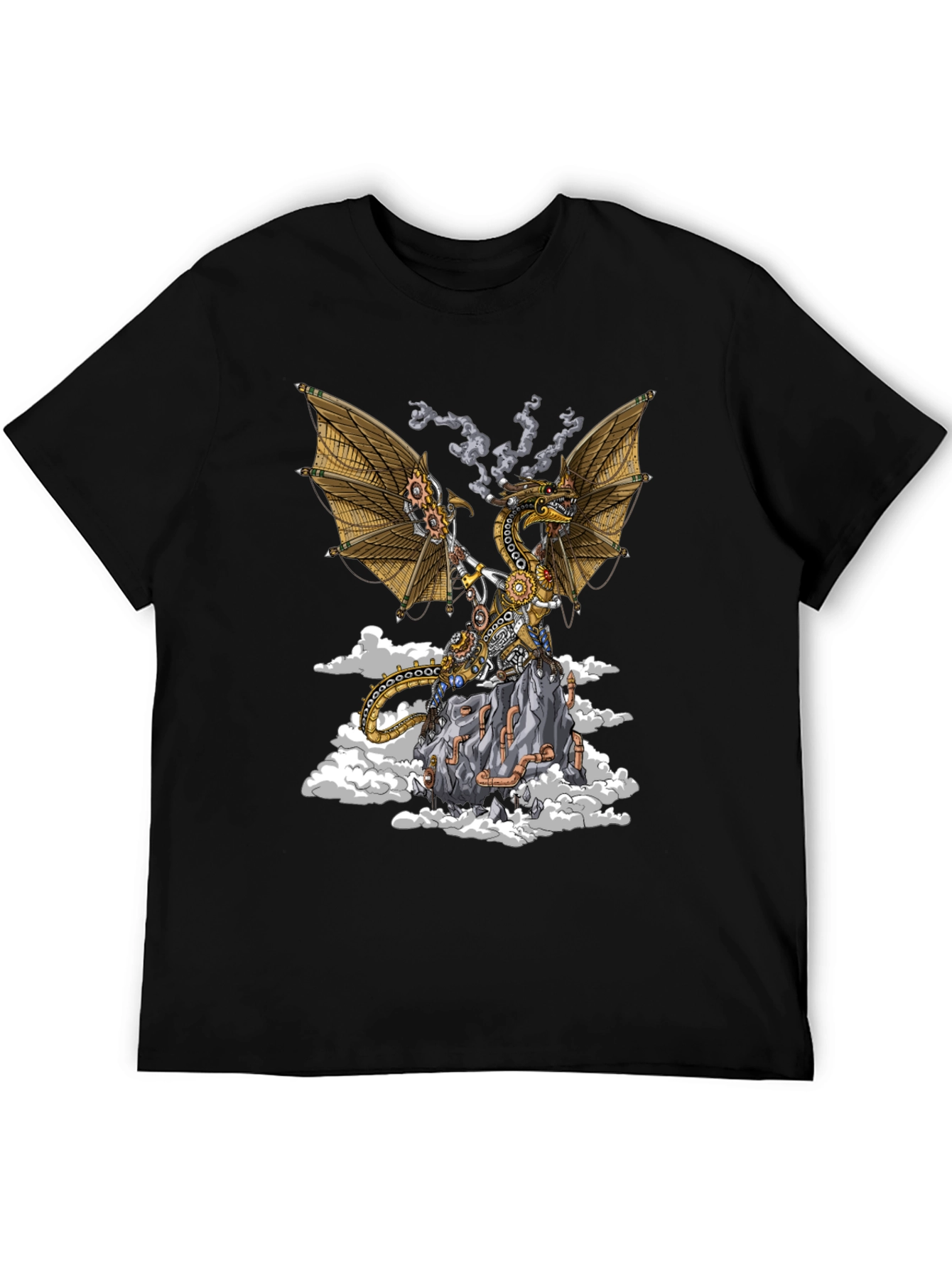 Steampunk Dragon Graphic Tee