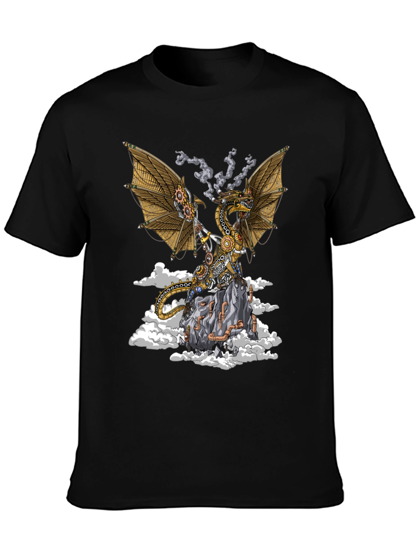 Steampunk Dragon Graphic Tee