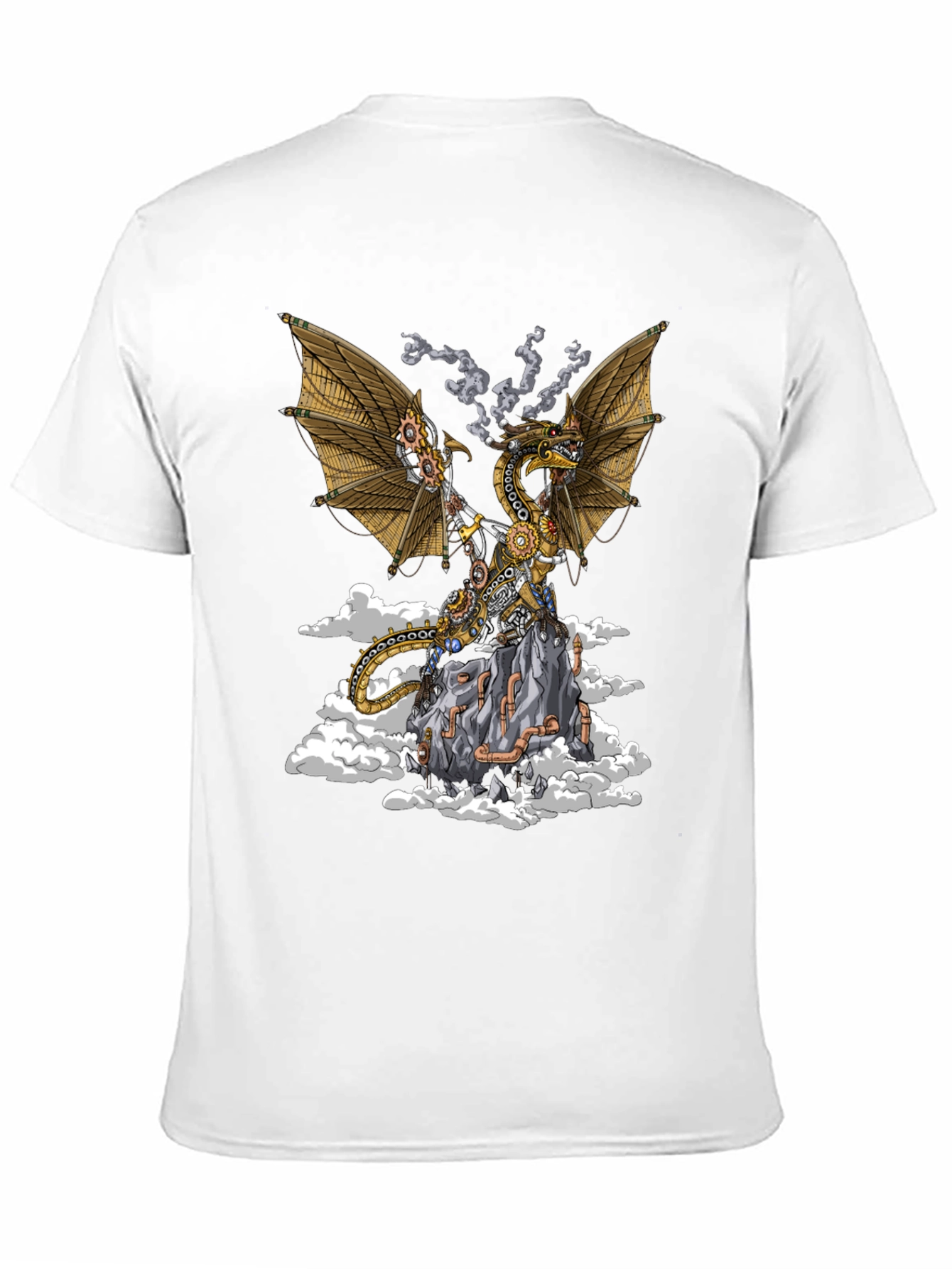 Steampunk Dragon Graphic Tee
