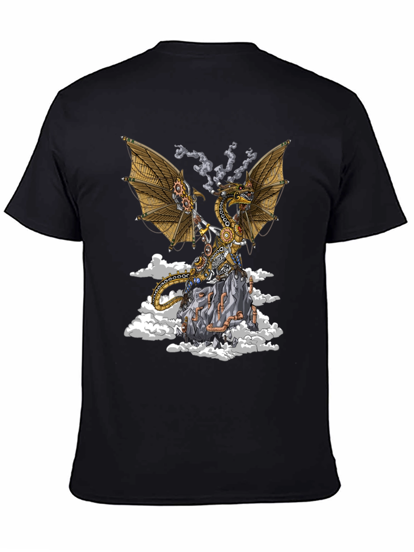Steampunk Dragon Graphic Tee