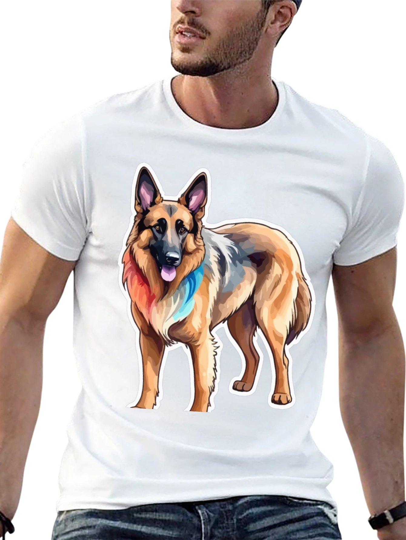 German Shepherd Dog Graphic Tee