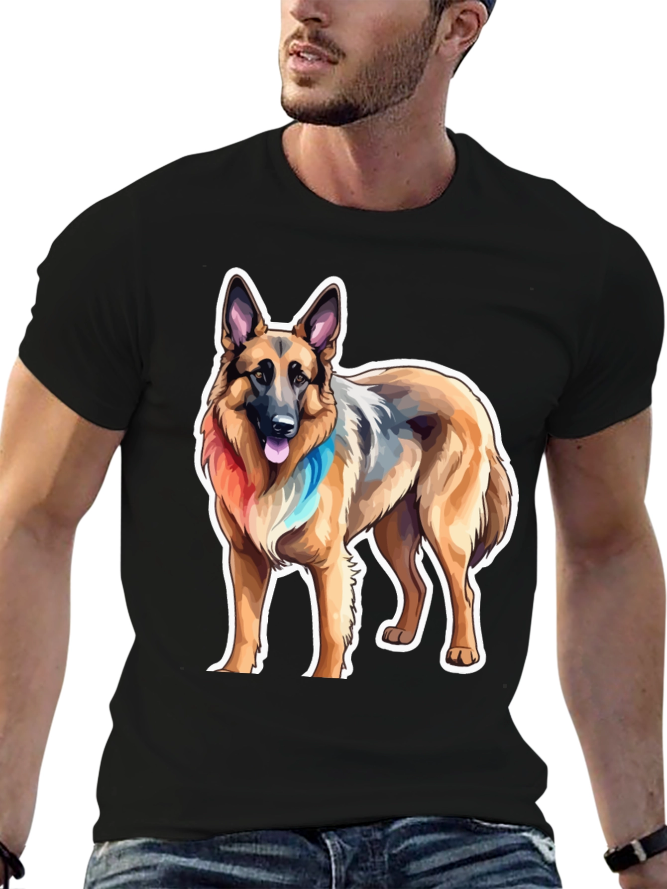 German Shepherd Dog Graphic Tee