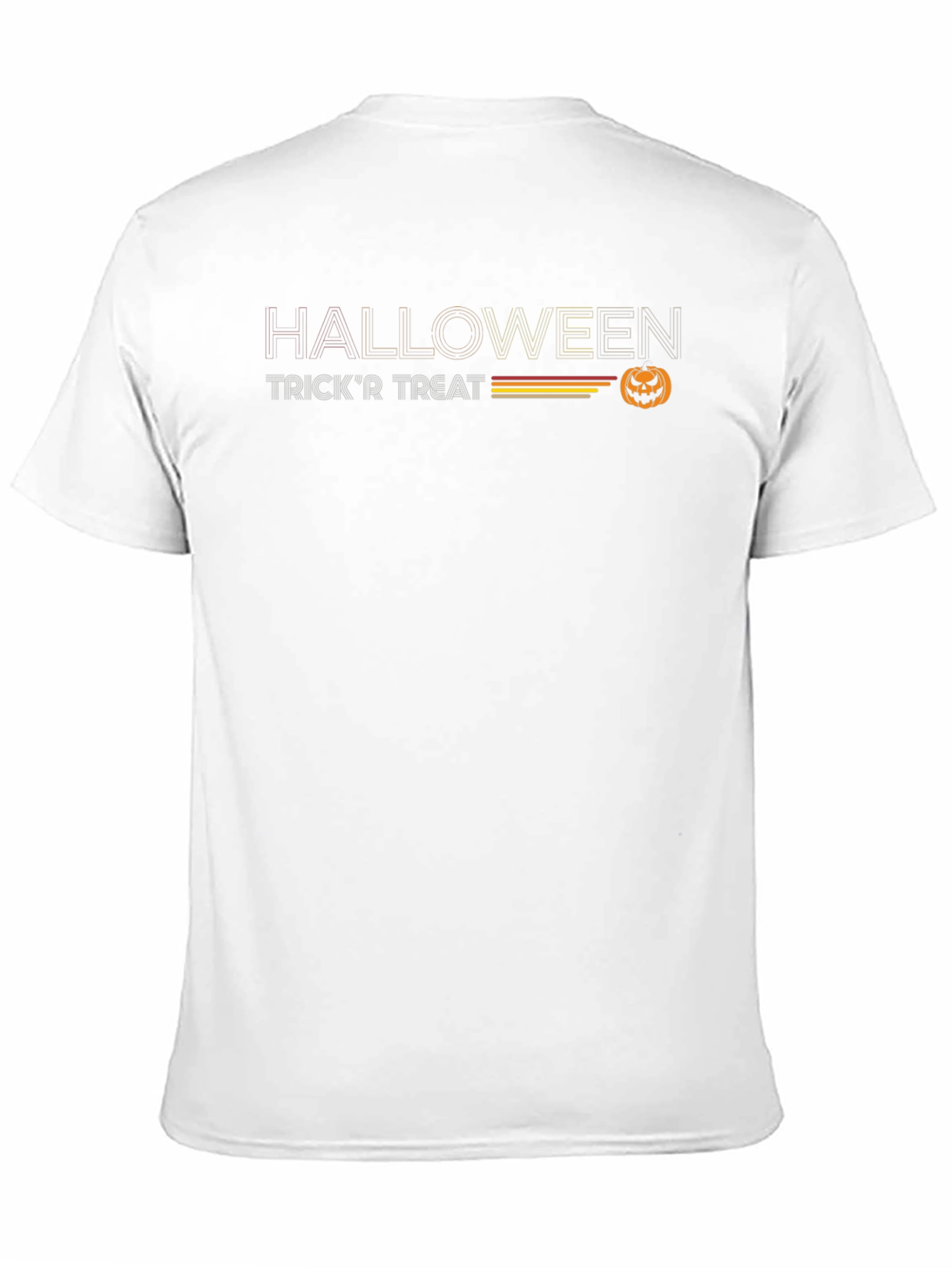 Halloween Trick r Treat Retro Style Graphic T-Shirt