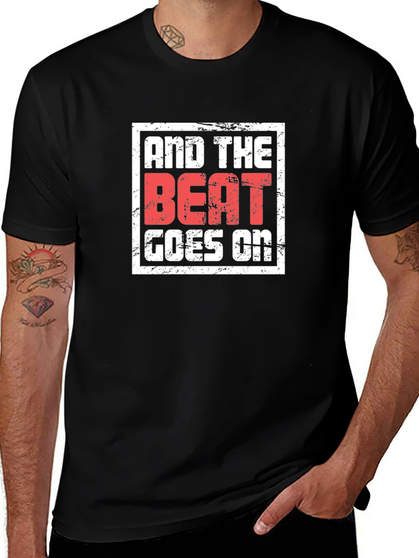 And The Beat Goes On Graphic Tee