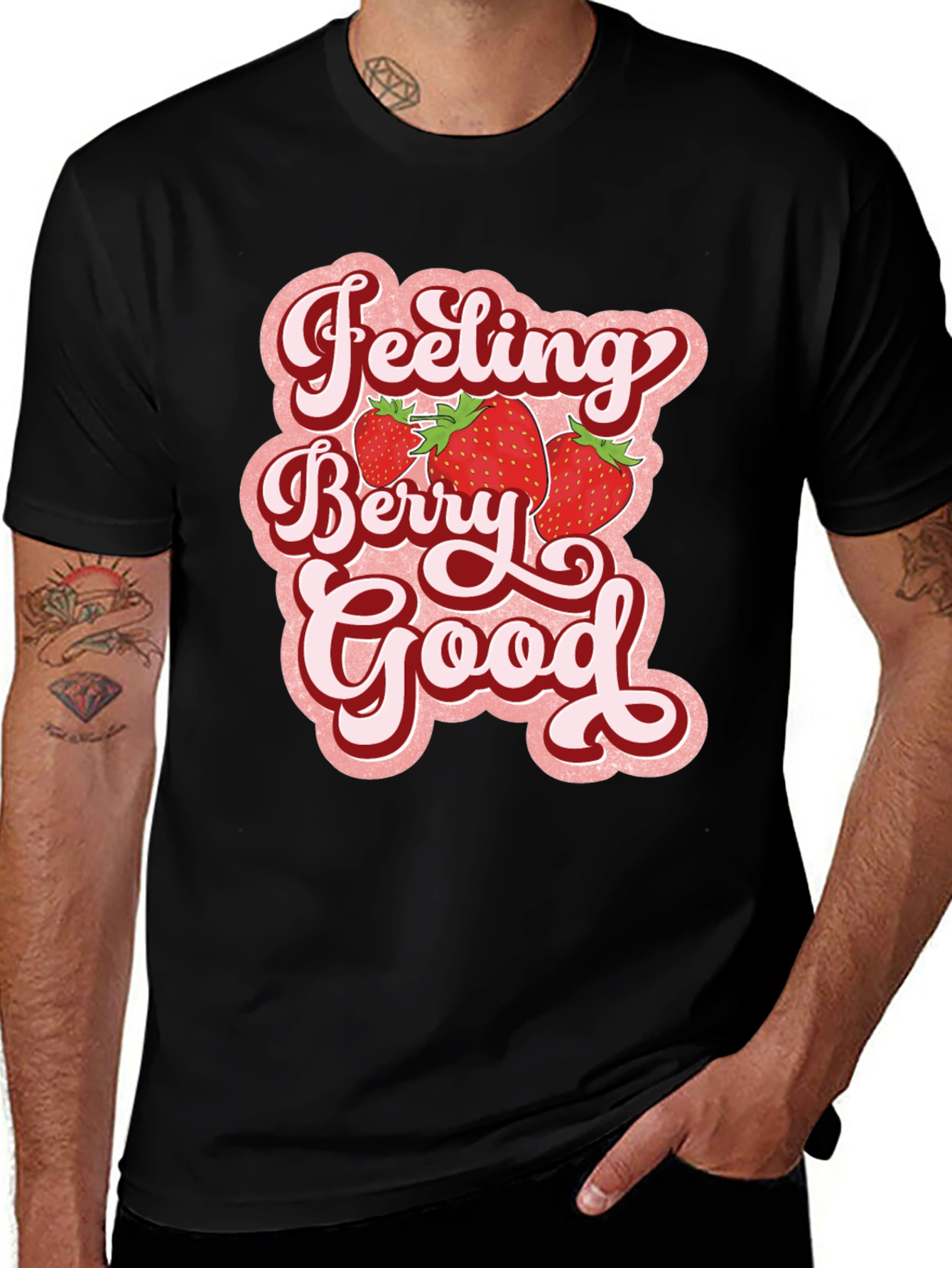 Feeling Berry Good T-Shirt - Retro Graphic Tee