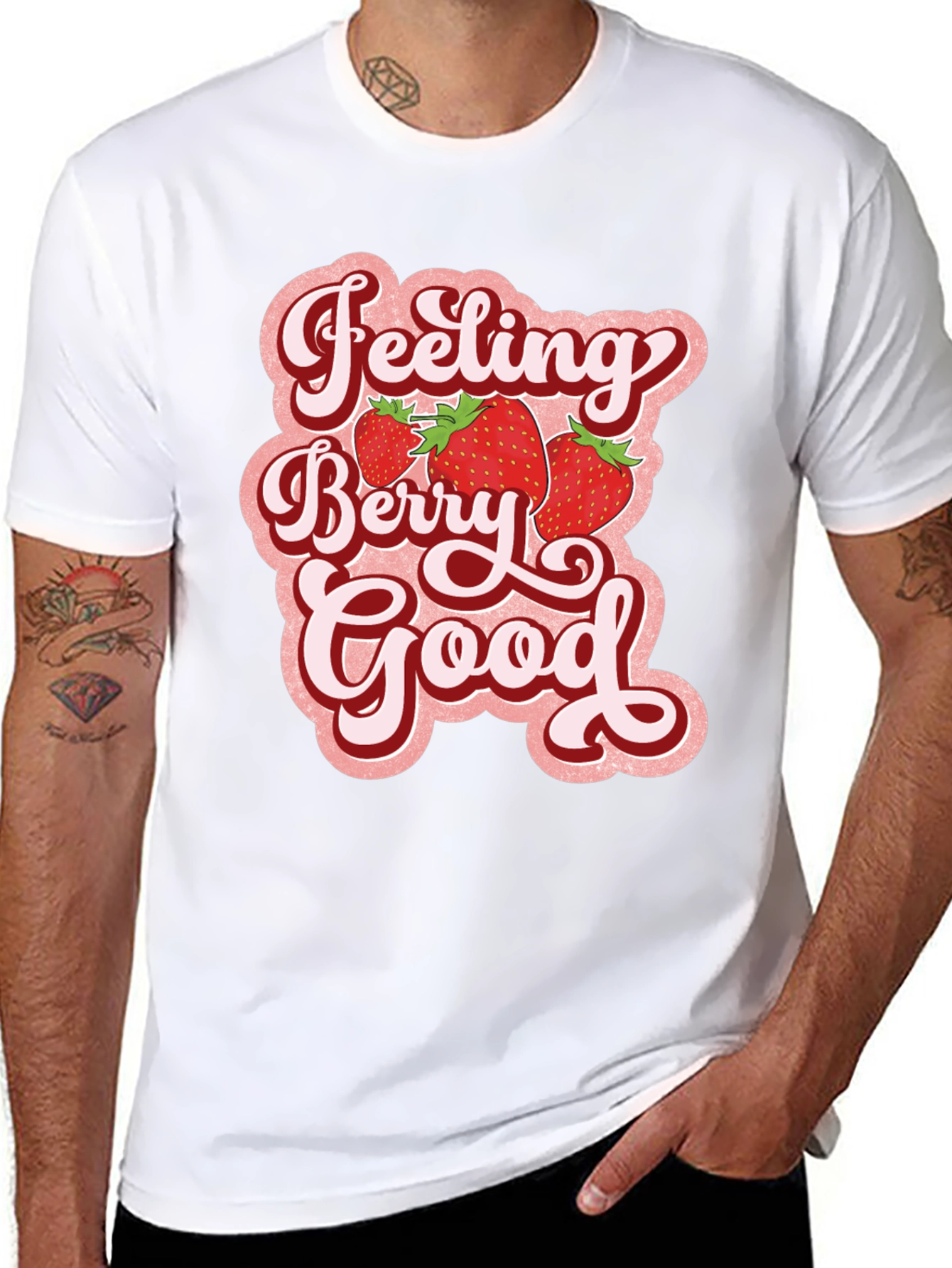 Feeling Berry Good T-Shirt - Retro Graphic Tee