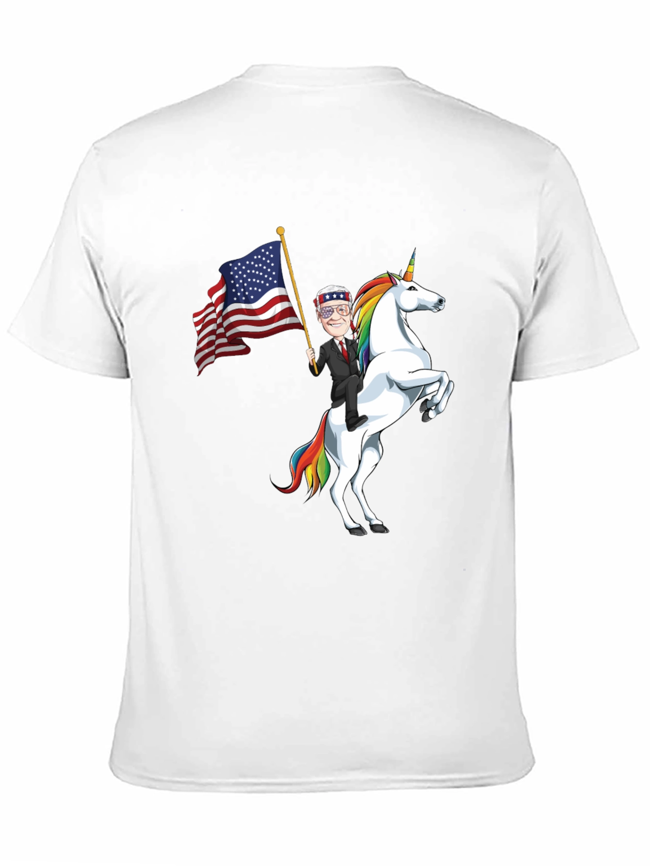 Patriotic Joe Biden Unicorn Graphic Tee