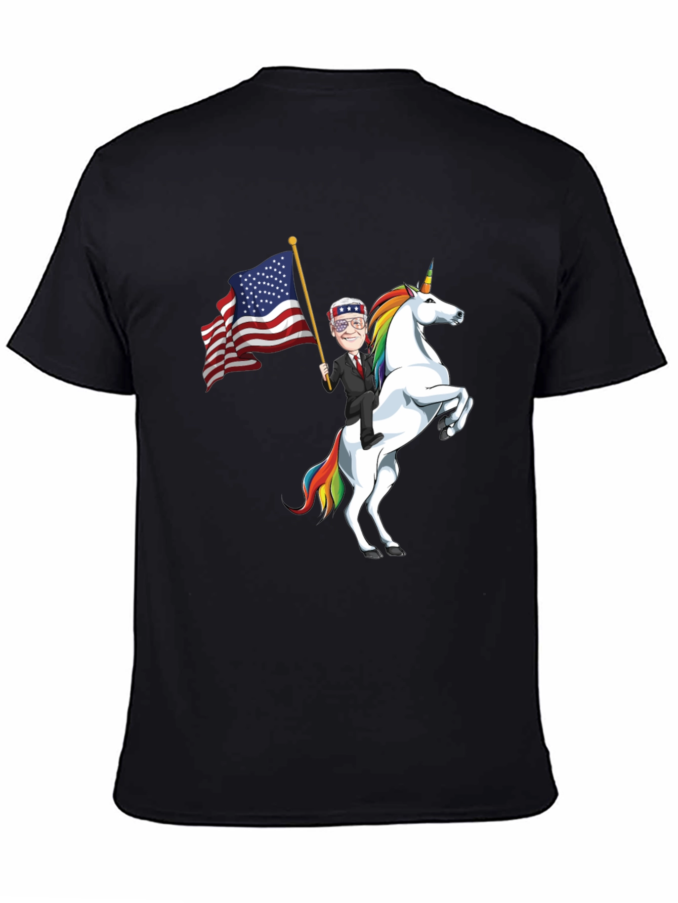 Patriotic Joe Biden Unicorn Graphic Tee
