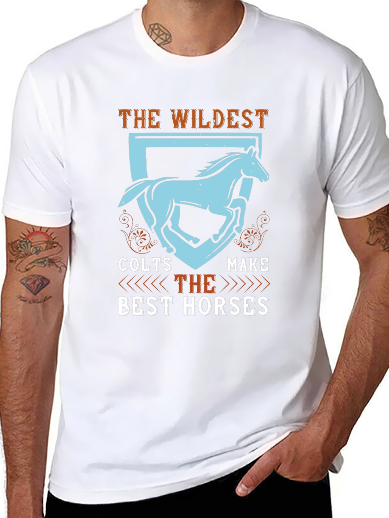 Wildest Colts Best Horses Graphic T-Shirt