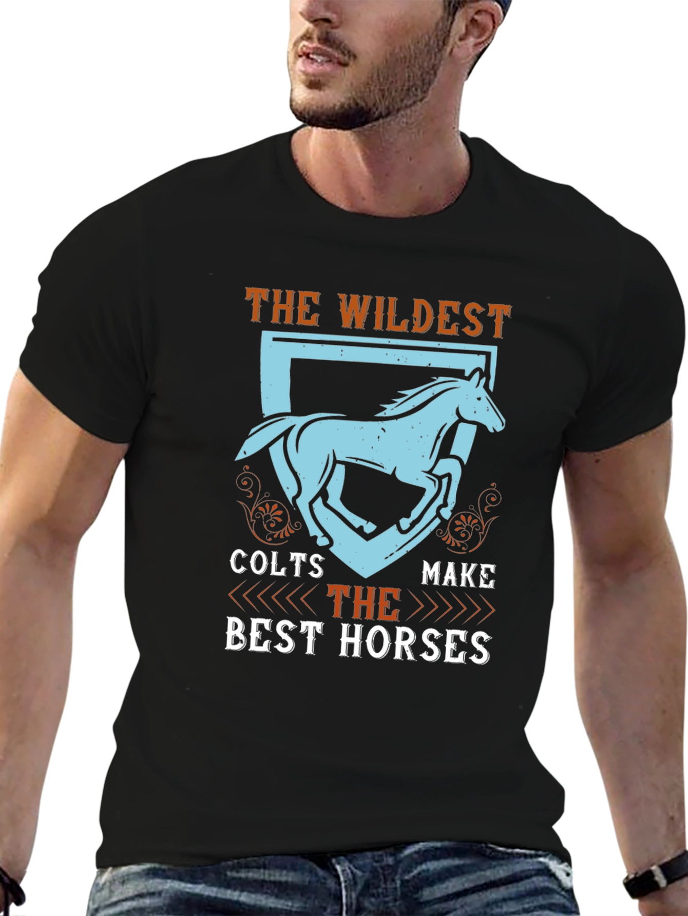 Wildest Colts Best Horses Graphic T-Shirt