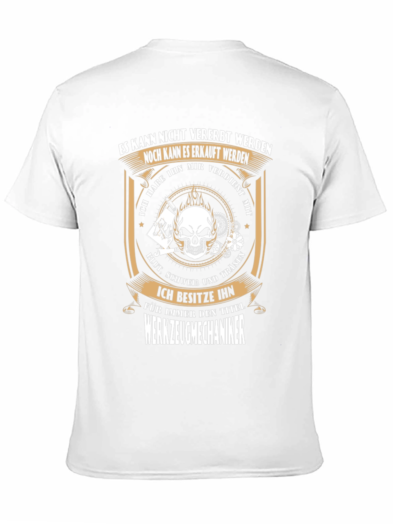 Werkzeugmechaniker Skull T-Shirt