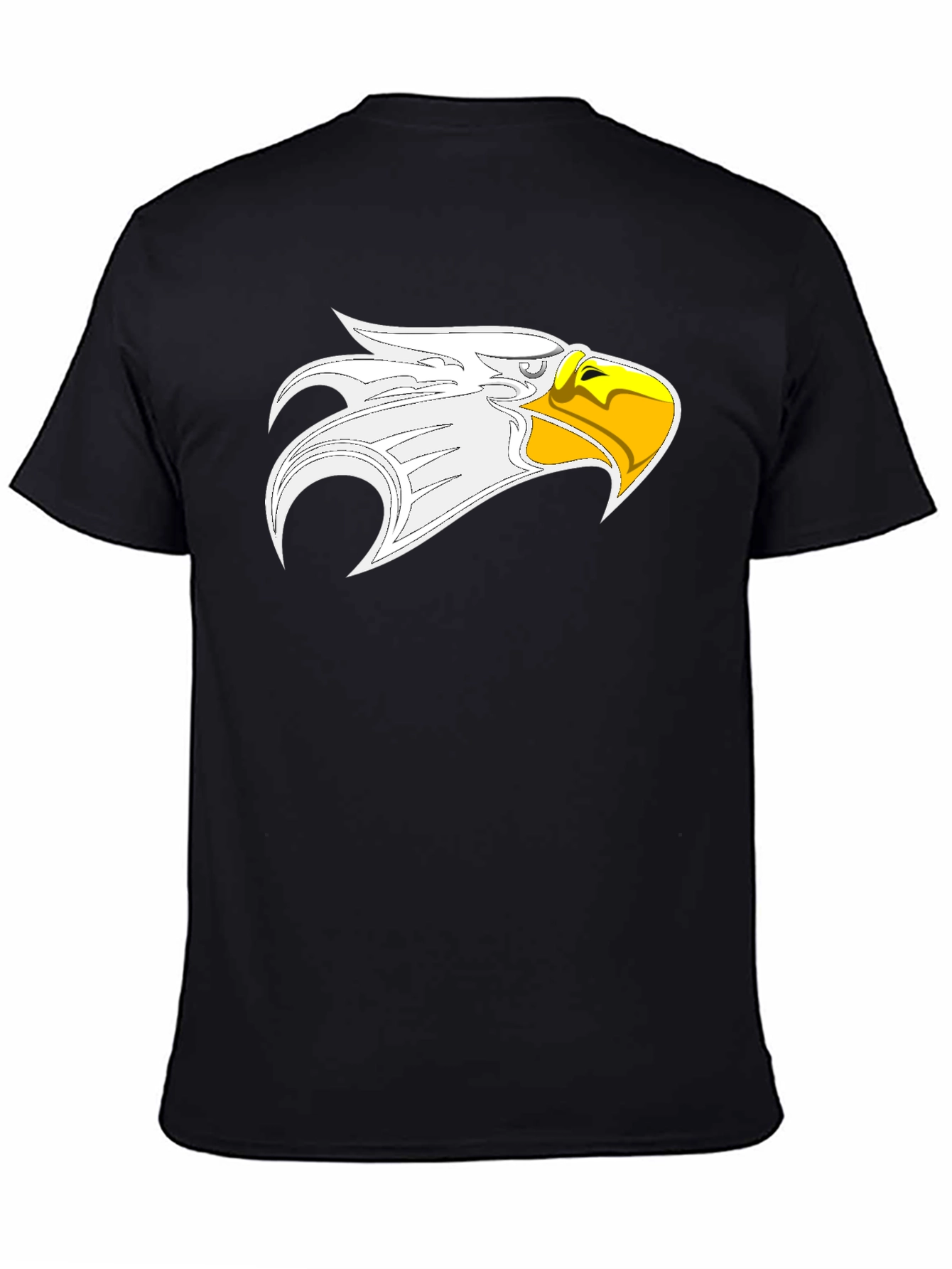 Bold Eagle Graphic Black T-Shirt