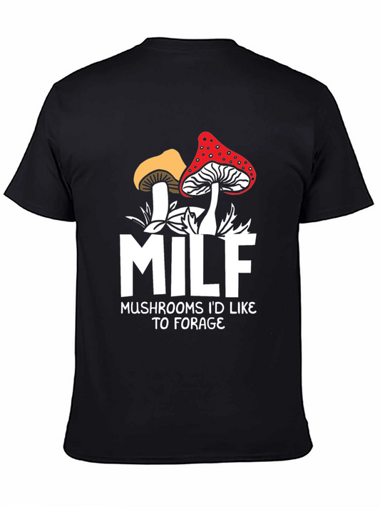 MILF Mushrooms T-Shirt: Forage Humor Tee