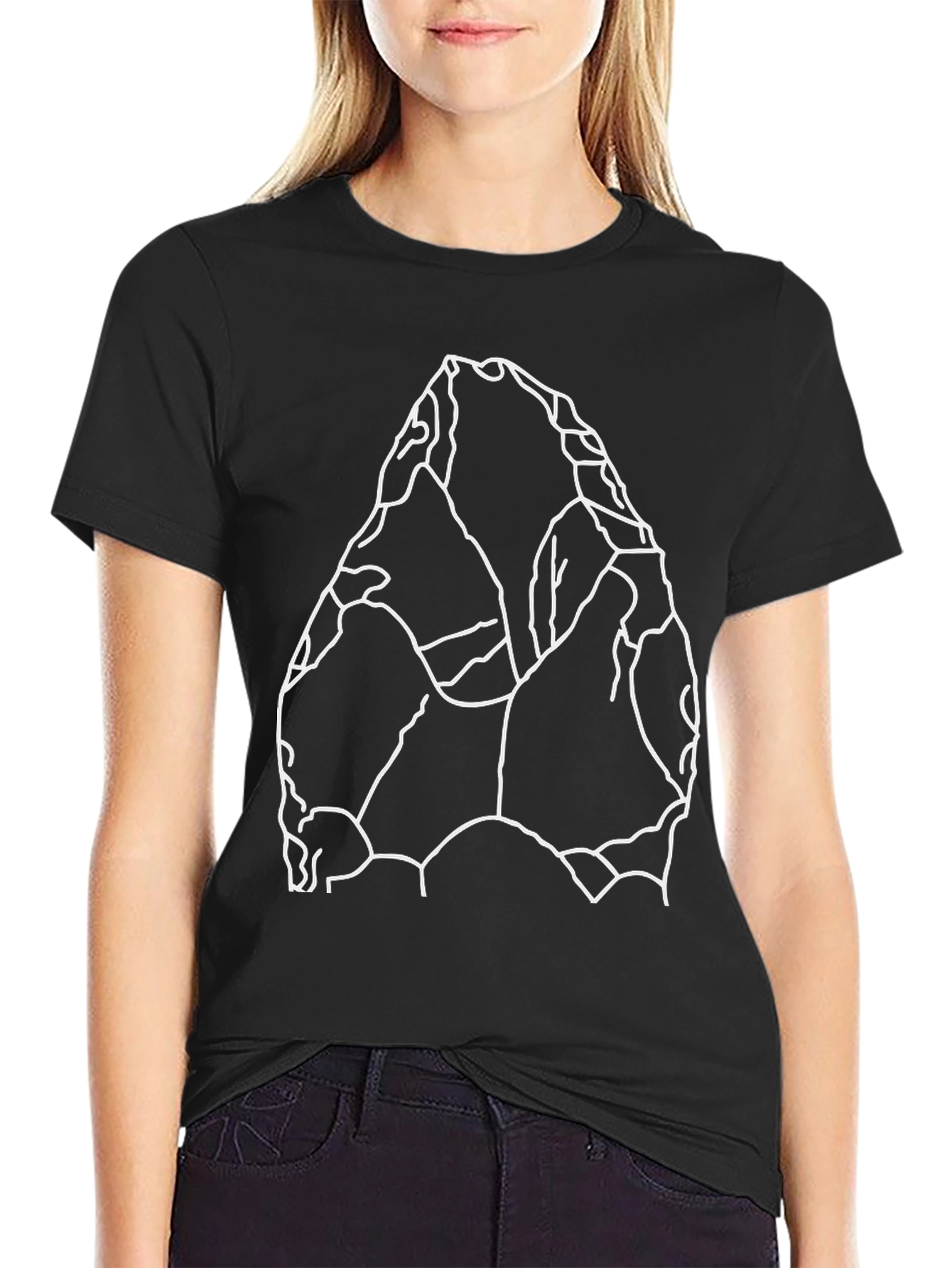 Stone Age Arrowhead Graphic T-Shirt