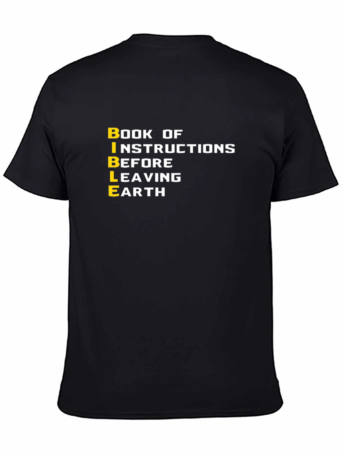 BIBLE Instructions Graphic T-Shirt
