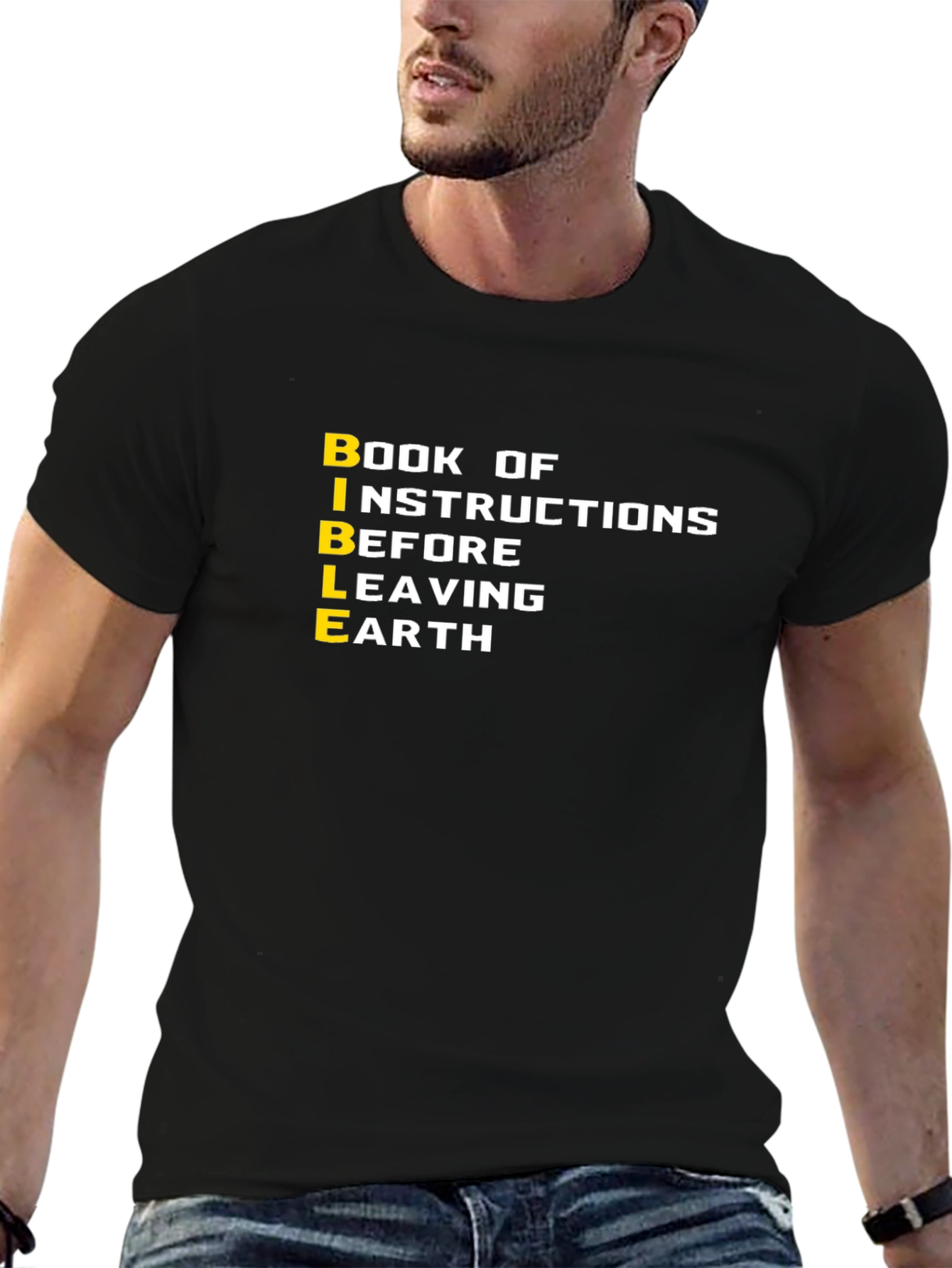 BIBLE Instructions Graphic T-Shirt