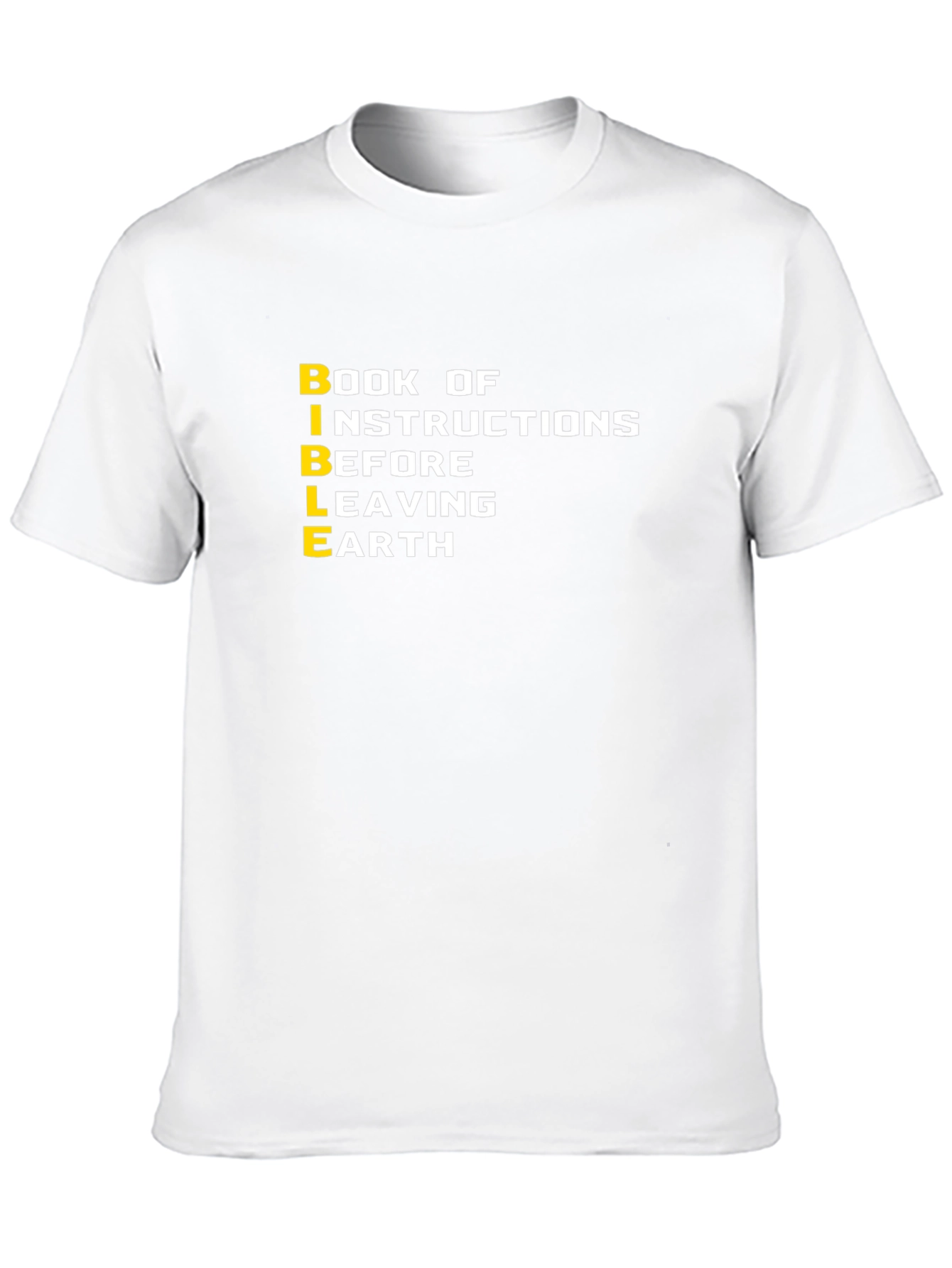 BIBLE Instructions Graphic T-Shirt