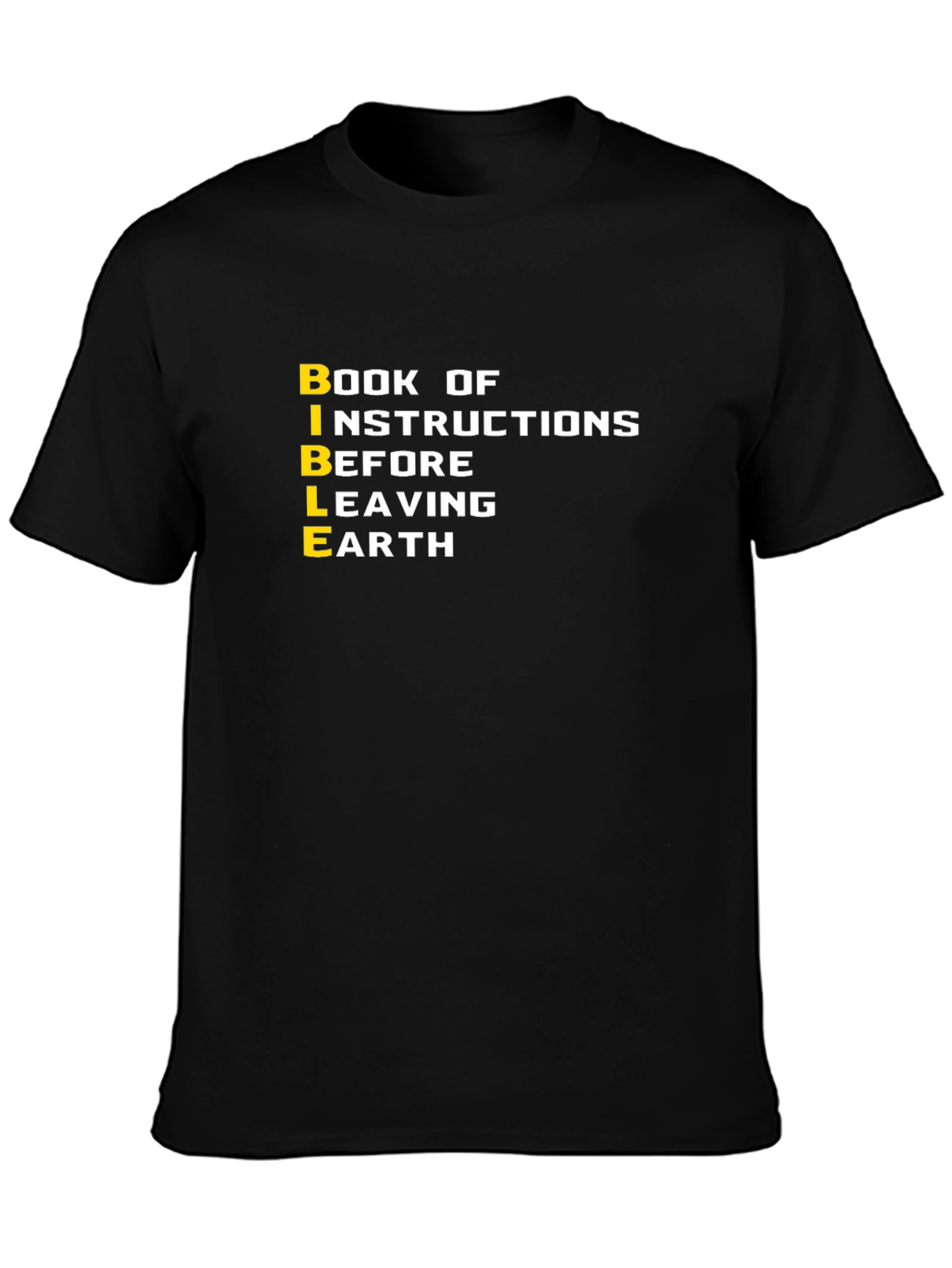 BIBLE Instructions Graphic T-Shirt