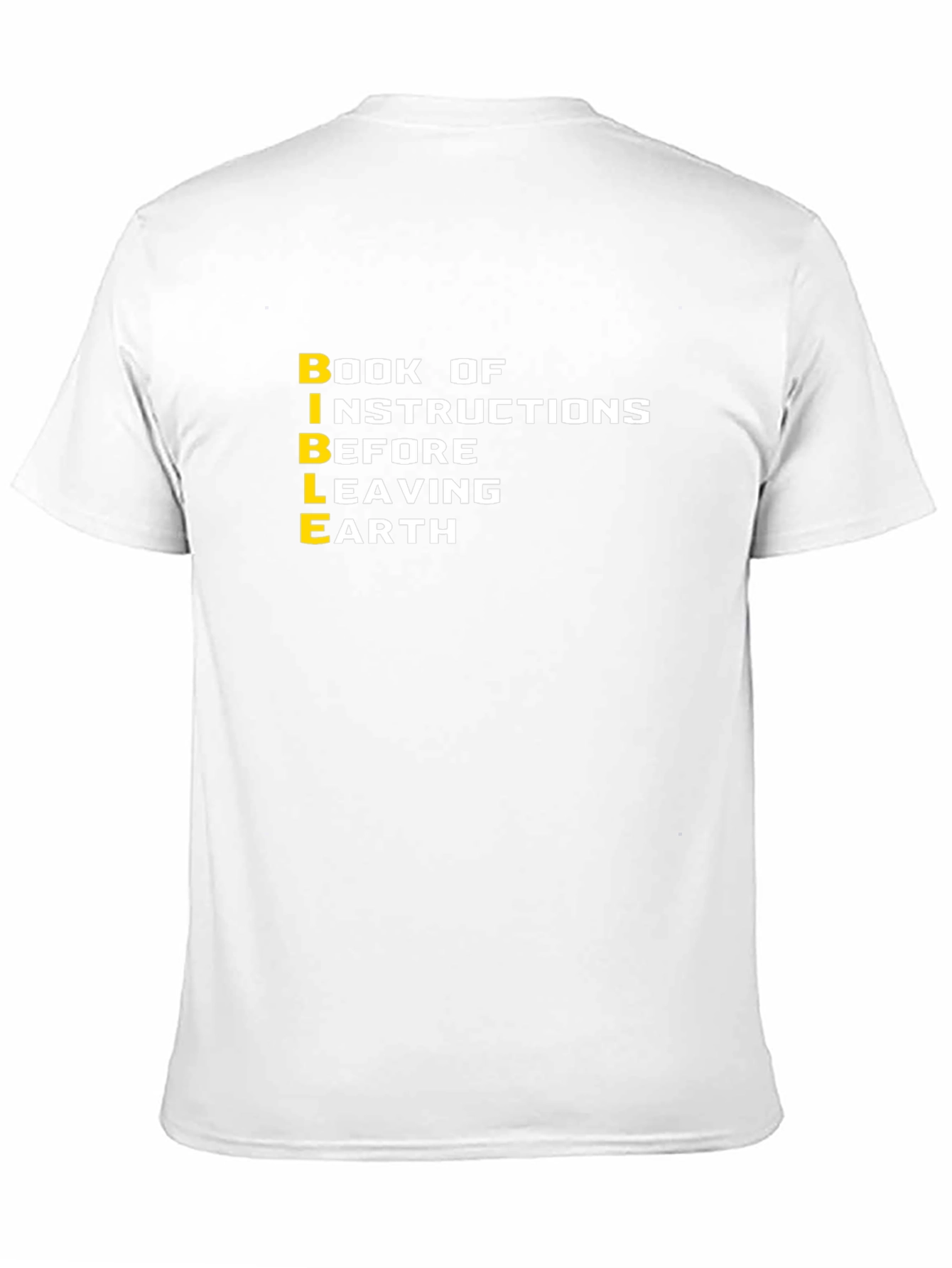 BIBLE Instructions Graphic T-Shirt